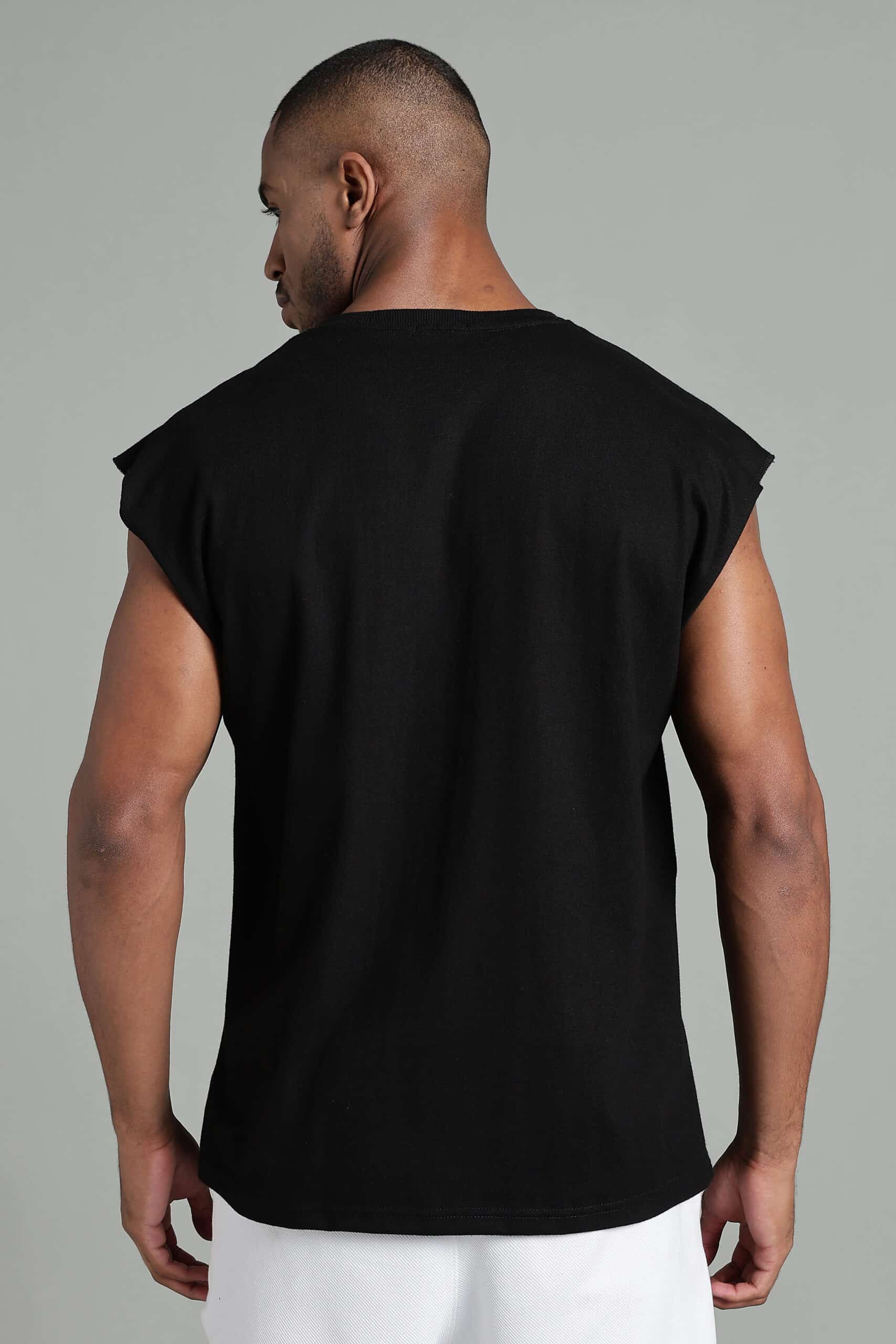 DriftCut Oversized Sleeveless Tshirt