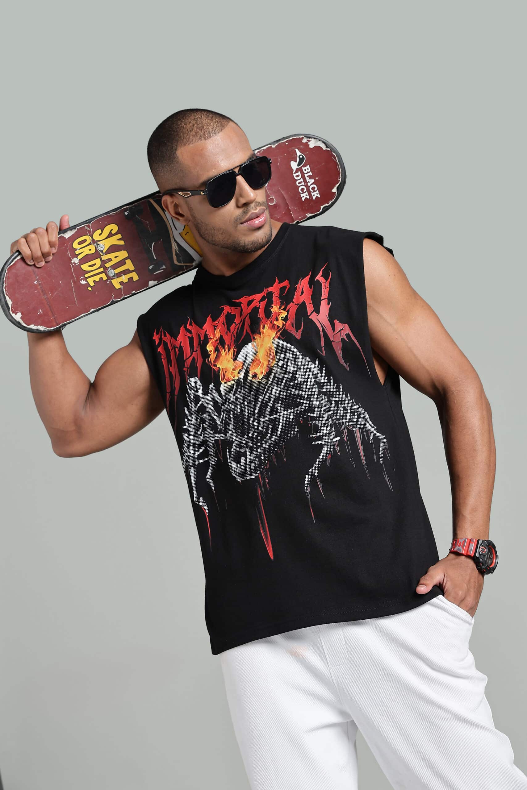 ImmortalCut Oversized Sleeveless Tshirt