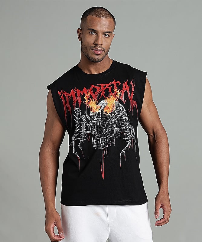 ImmortalCut Oversized Sleeveless Tshirt
