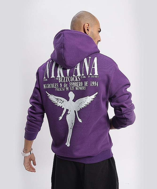 Vintage Nirvana Unisex Oversized Hoodie