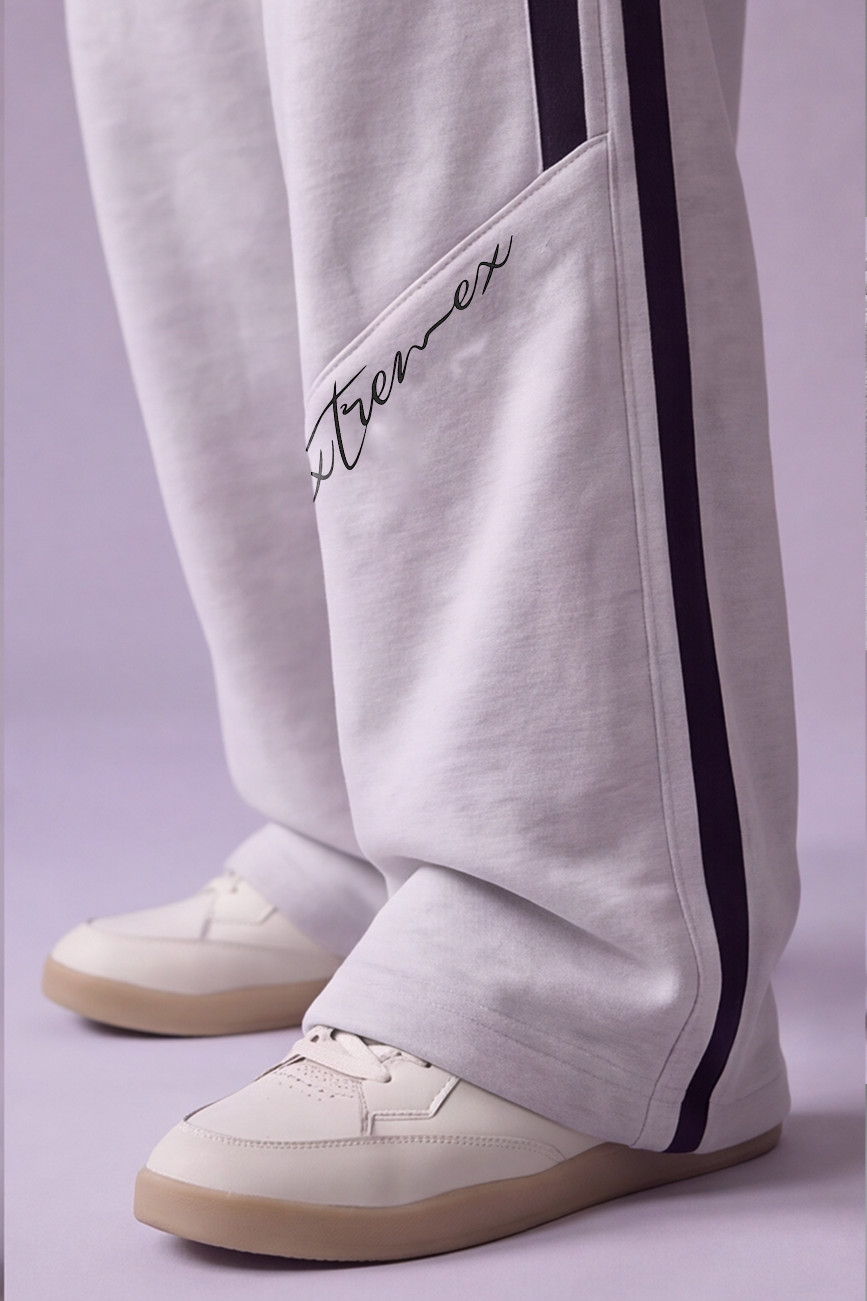 Image of Retro Unisex Joggers Melange