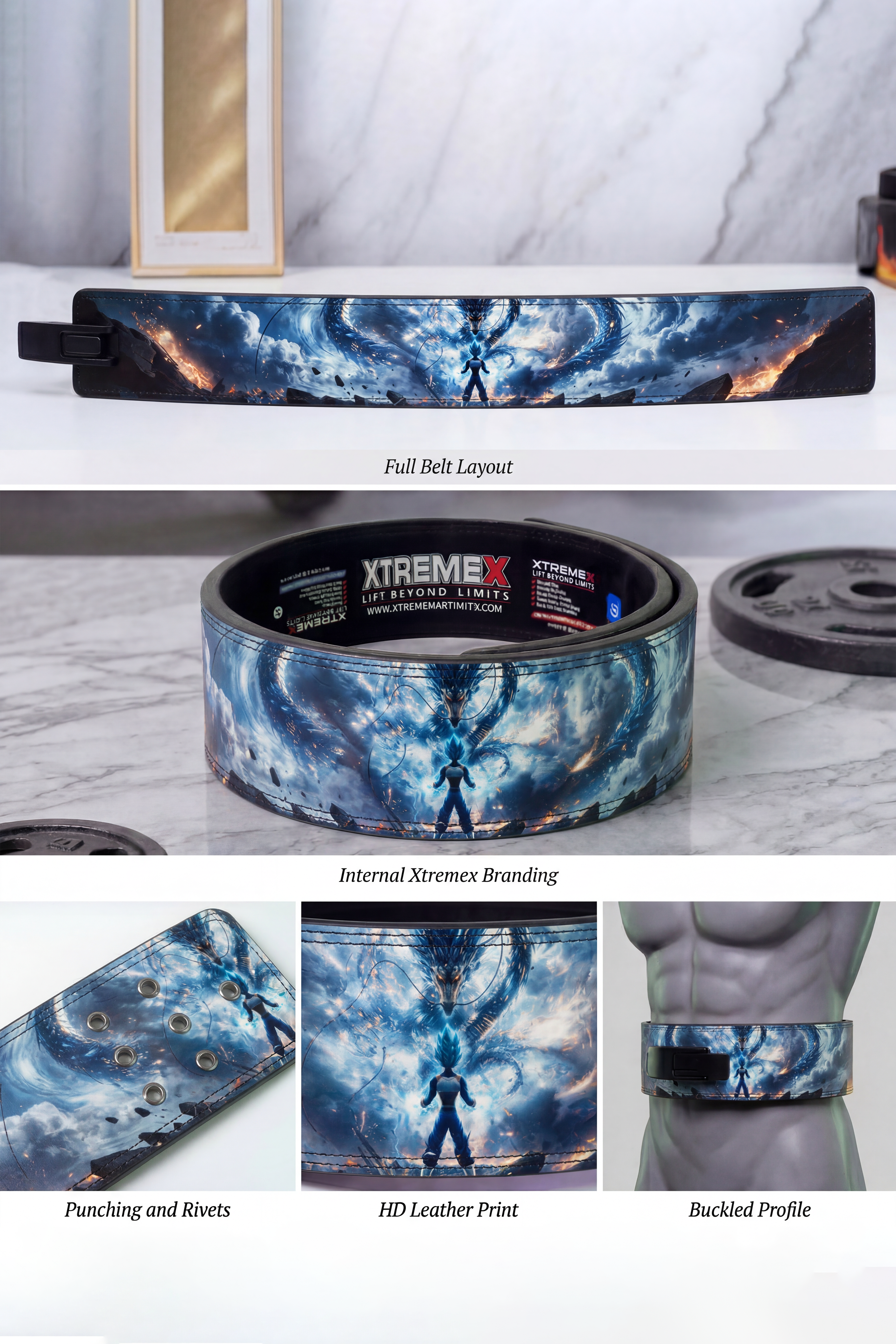 Image of Storm 13mm Powerlifting Lever Belt