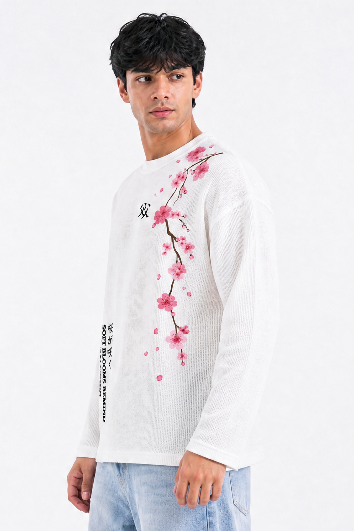 Cherry Blossom Waffle T-Shirt