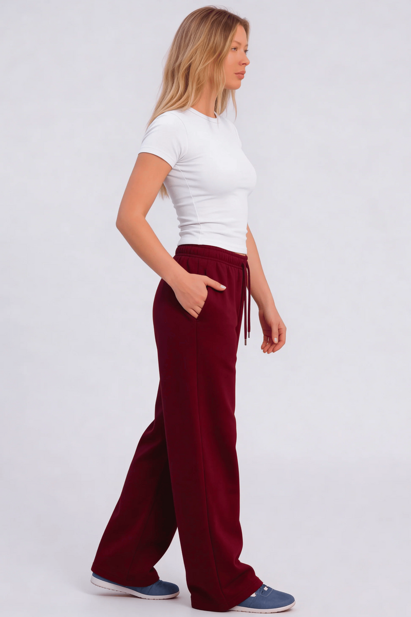 Everyday Unisex Joggers - Maroon