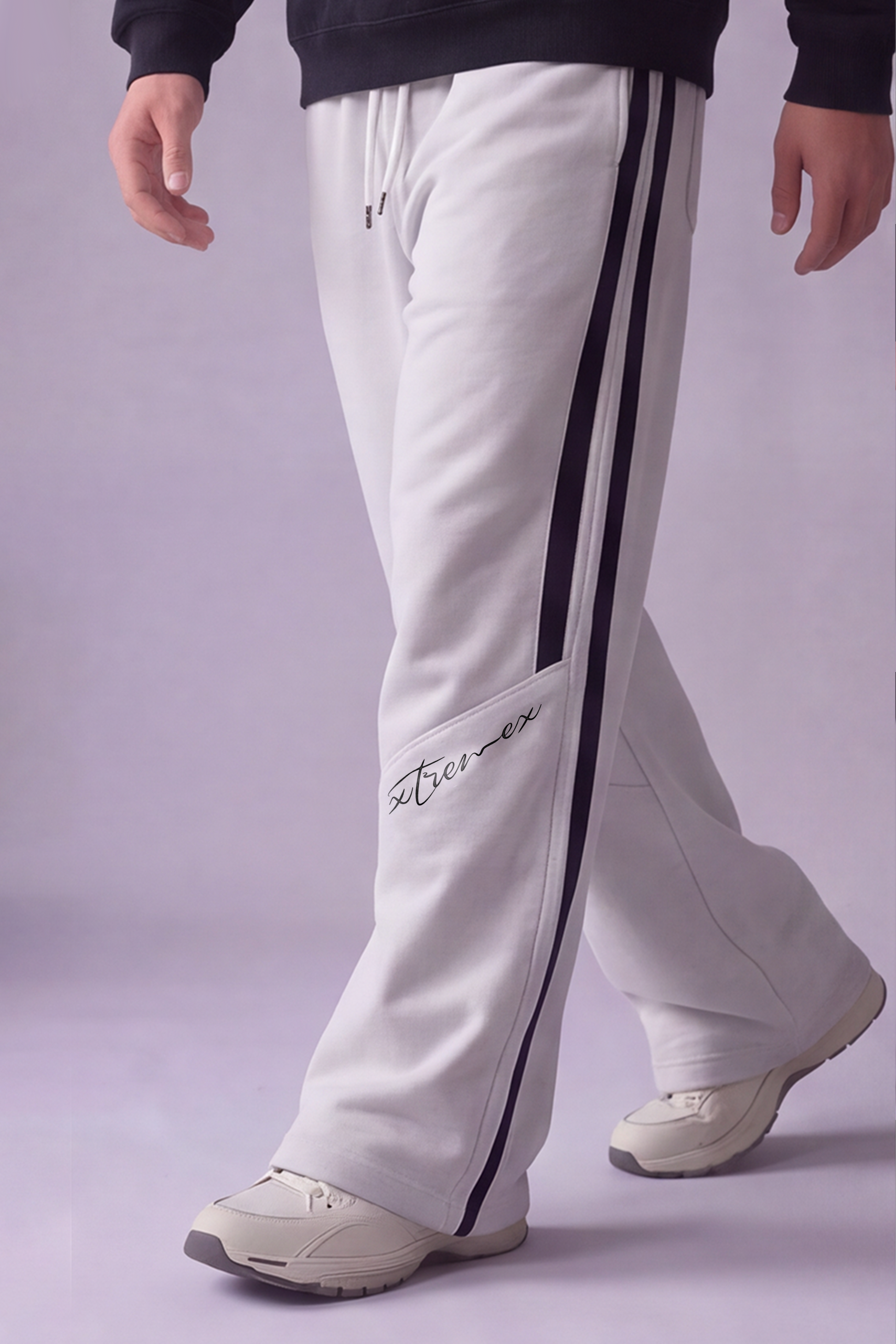 Retro Unisex Joggers Melange