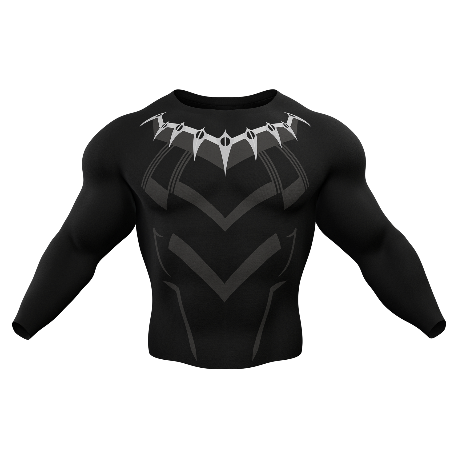 Black Claw Compression Tshirt Full Sleeve