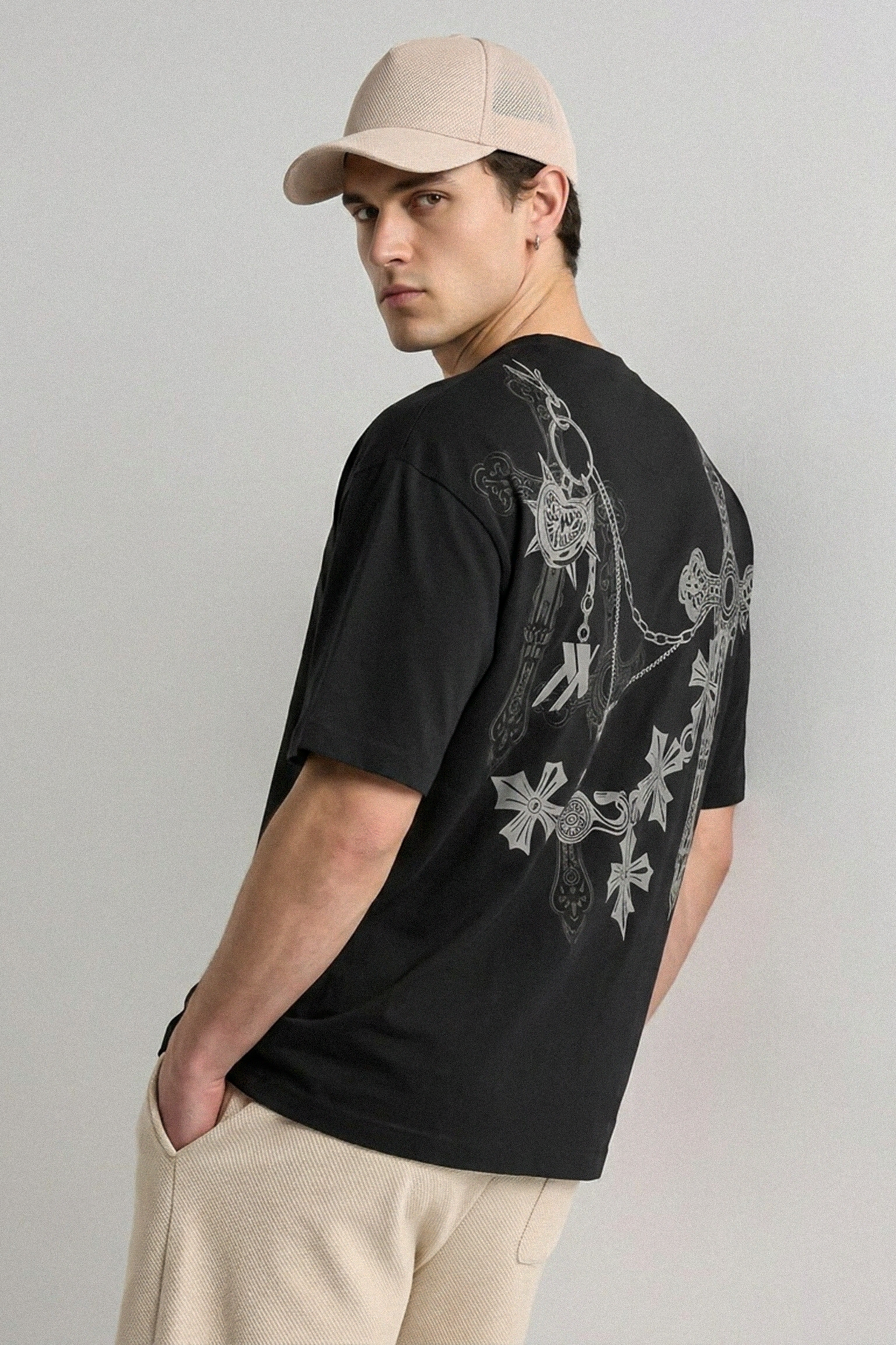 Image of Iron Faith Unisex Oversized Tshirt