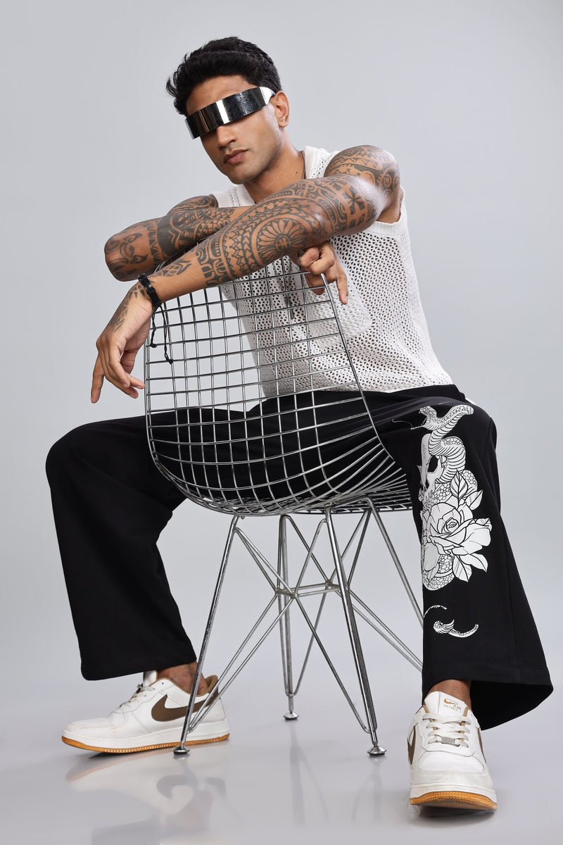 Premium SnakeBloom streetwear joggers for everyday style