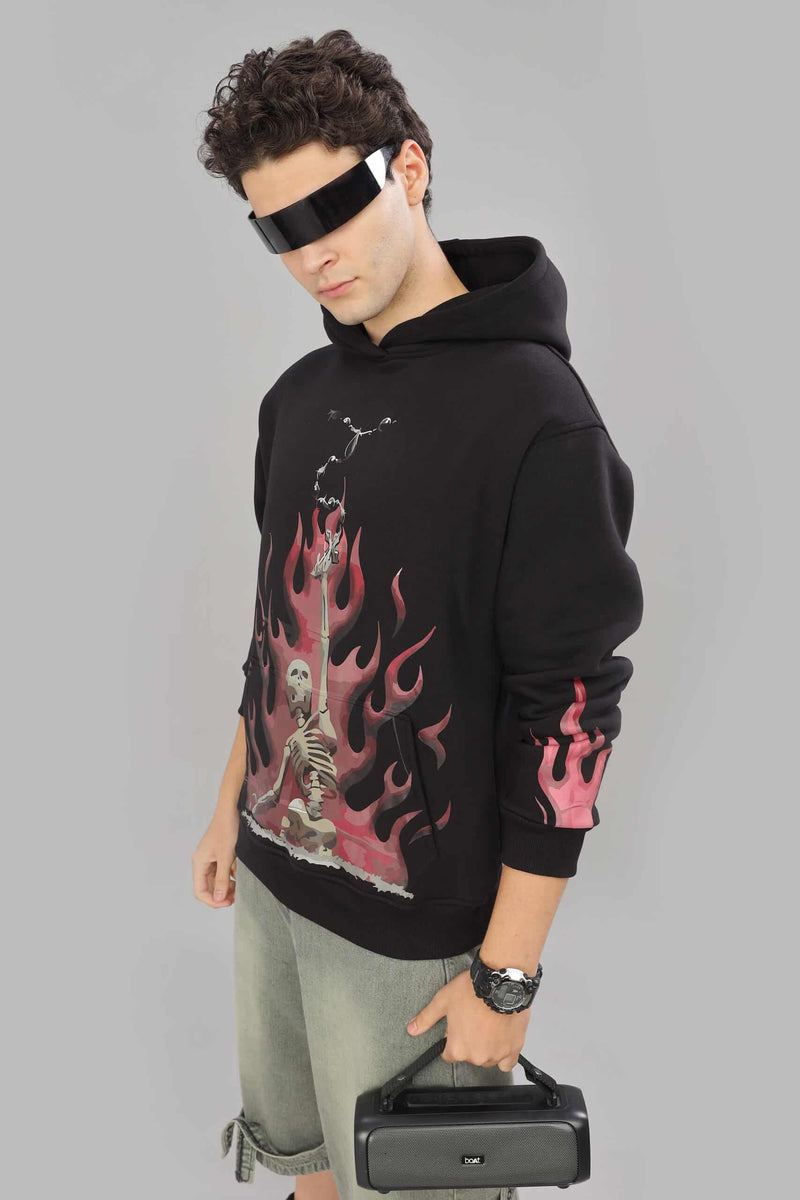 Flame Reaper Unisex Oversized Hoodie