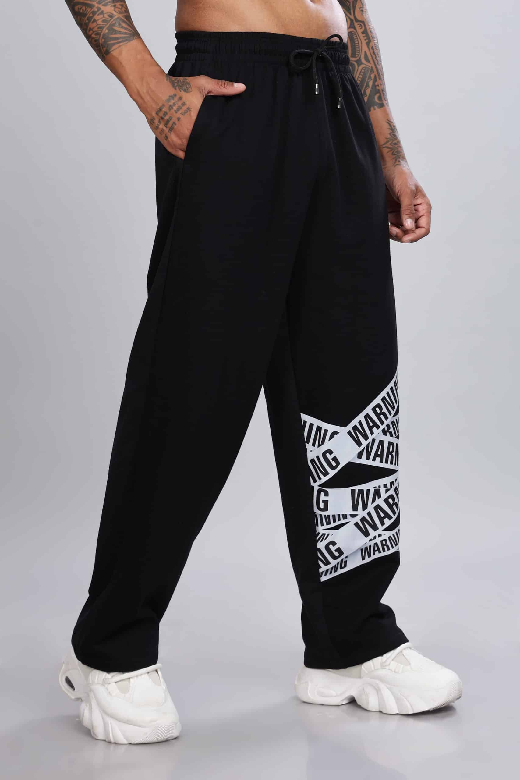 Image of Warning Unisex Joggers