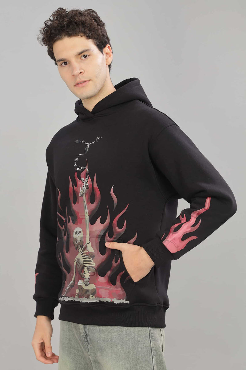 Flame Reaper Unisex Oversized Hoodie