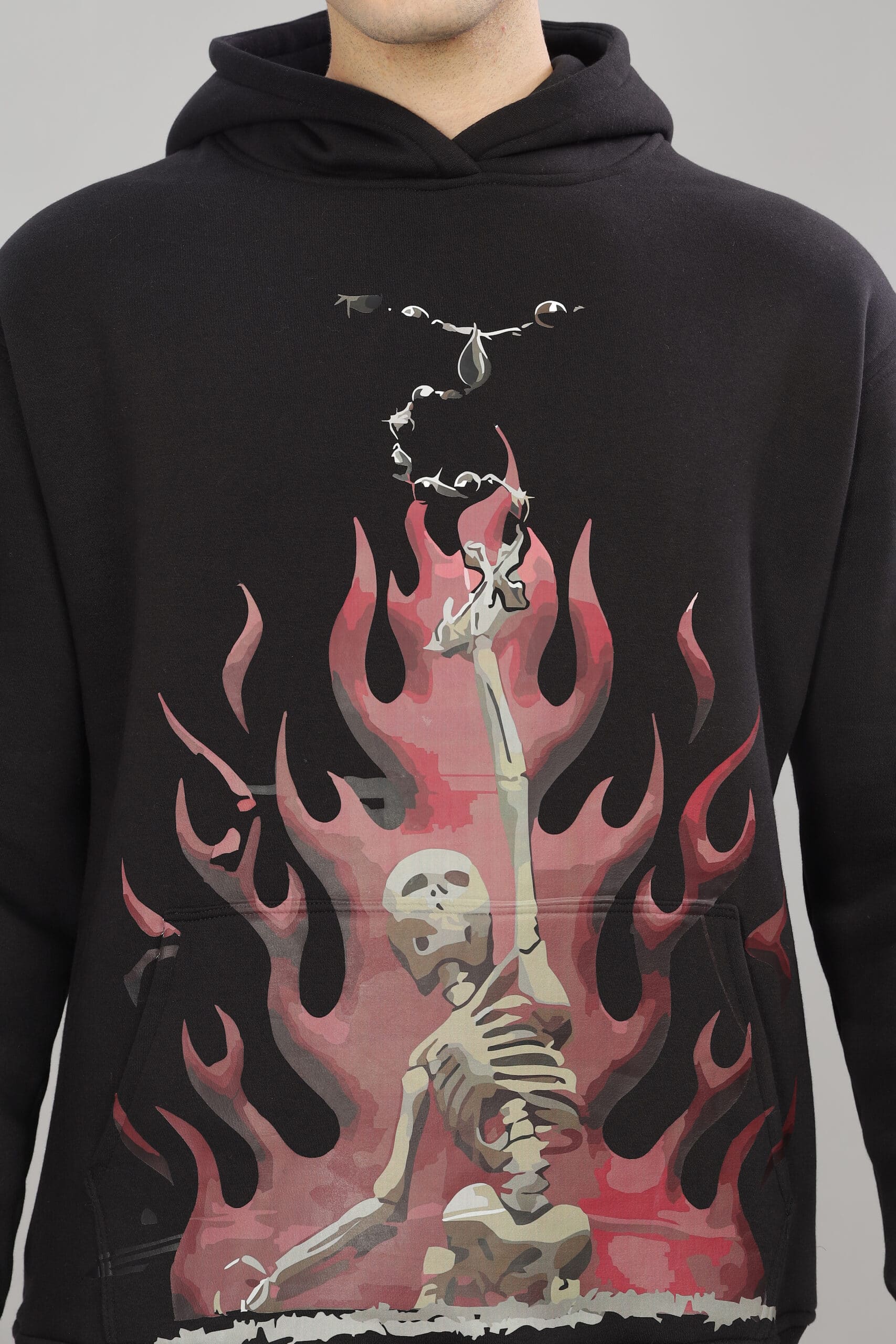 Image of Flame Reaper Unisex Oversized Hoodie