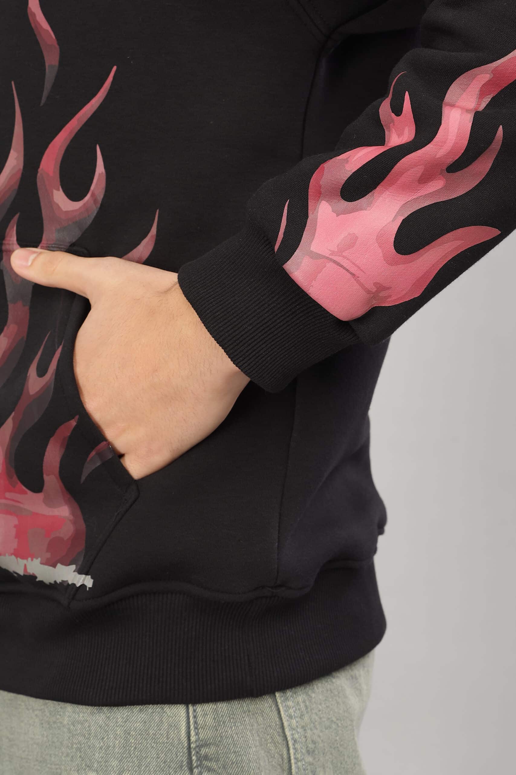 Image of Flame Reaper Unisex Oversized Hoodie