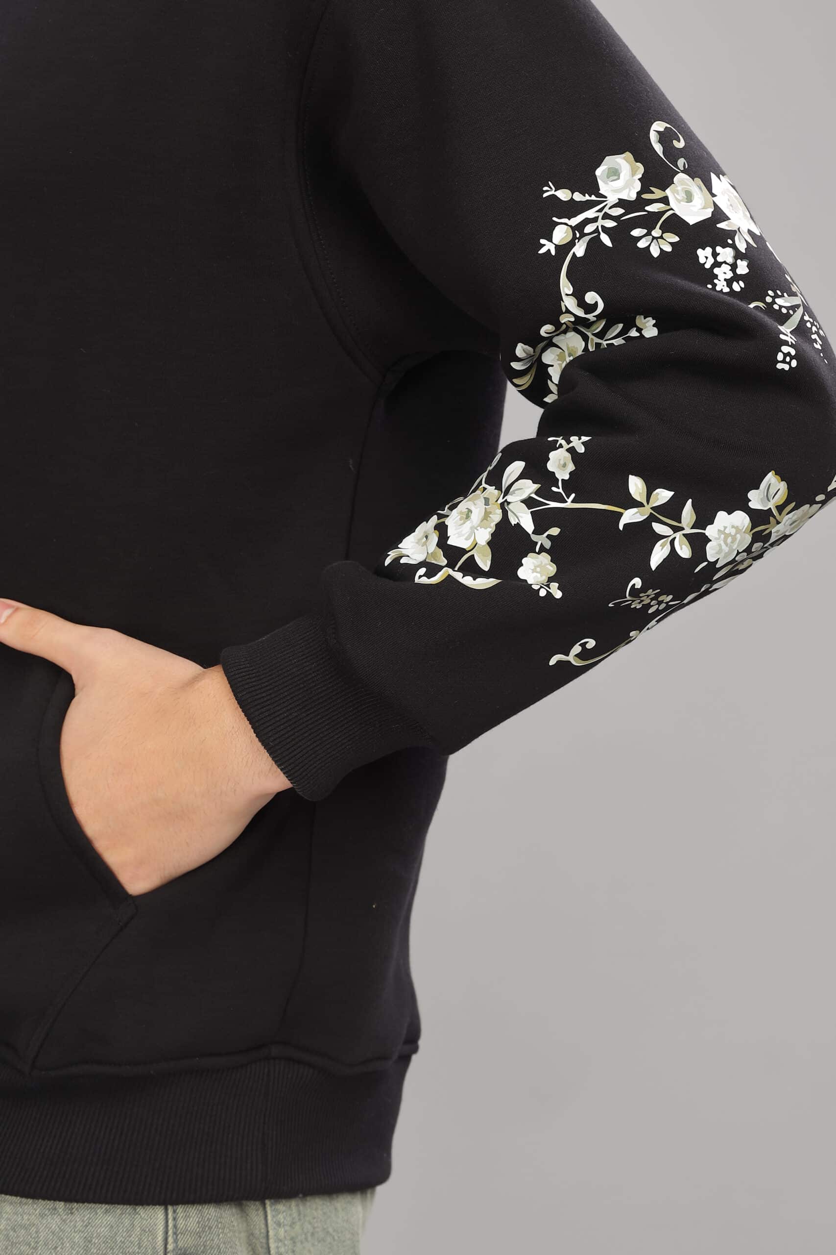 Image of Floral Unisex Oversized Hoodie
