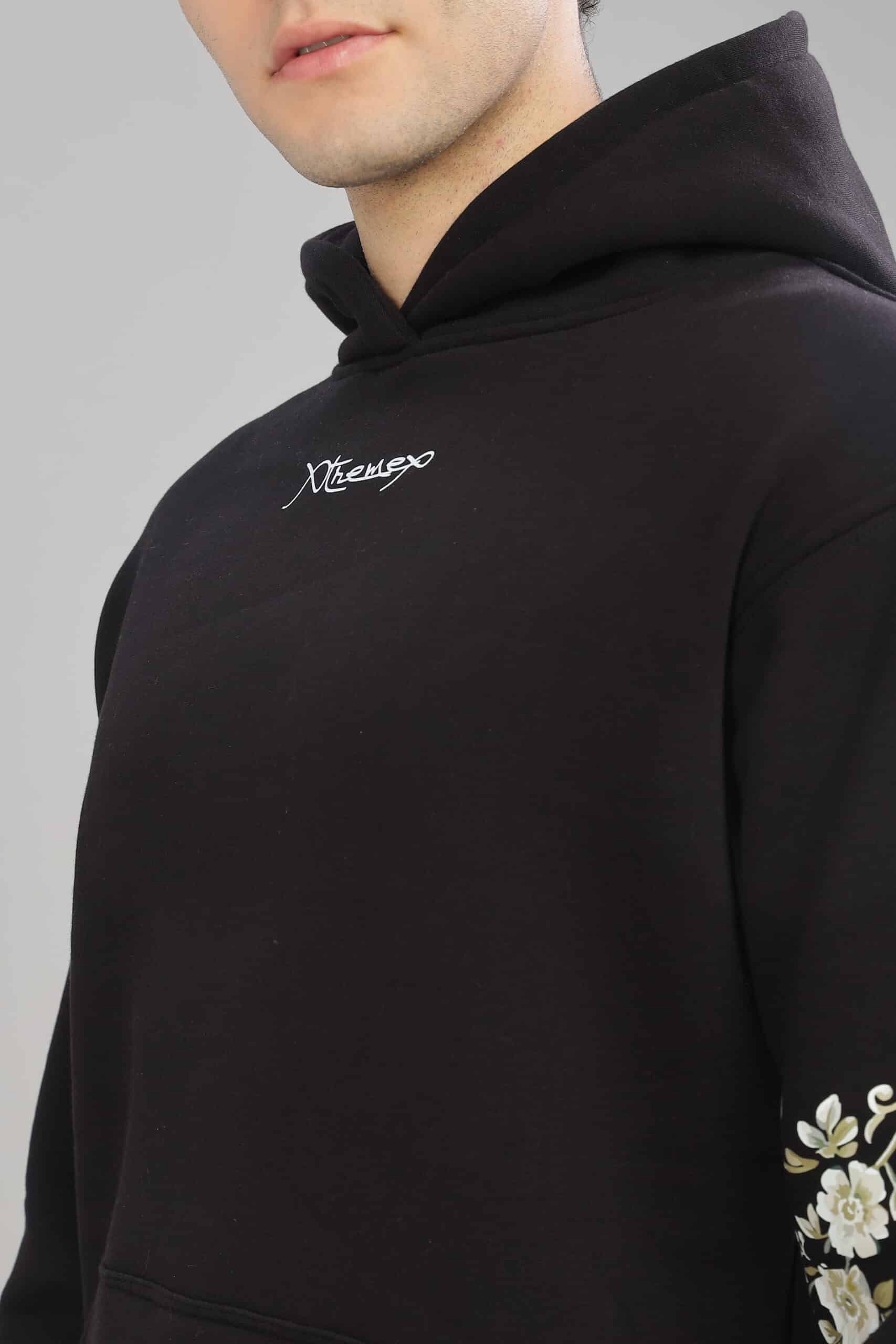 Image of Floral Unisex Oversized Hoodie