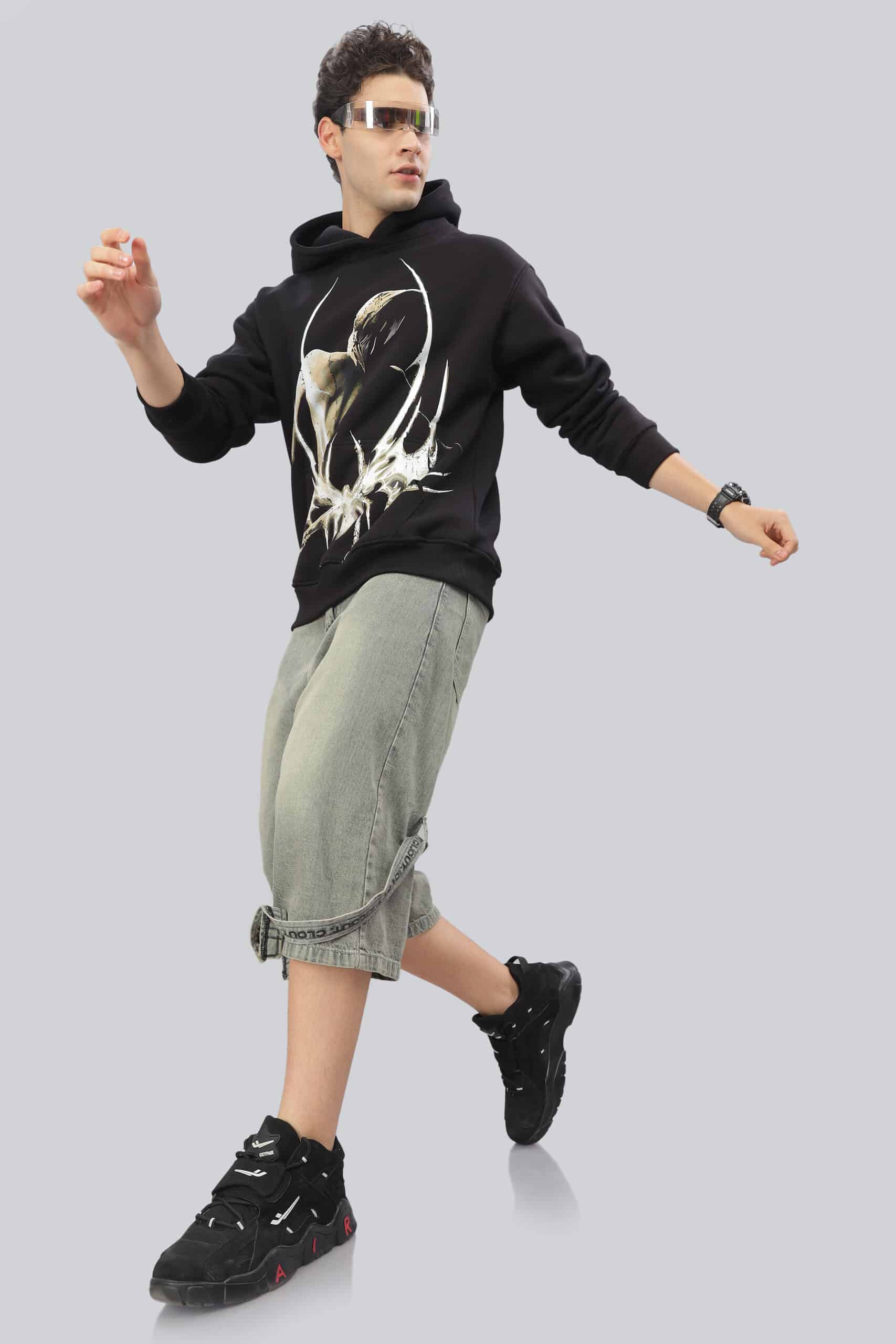 Shadow Web Unisex Oversized Hoodie