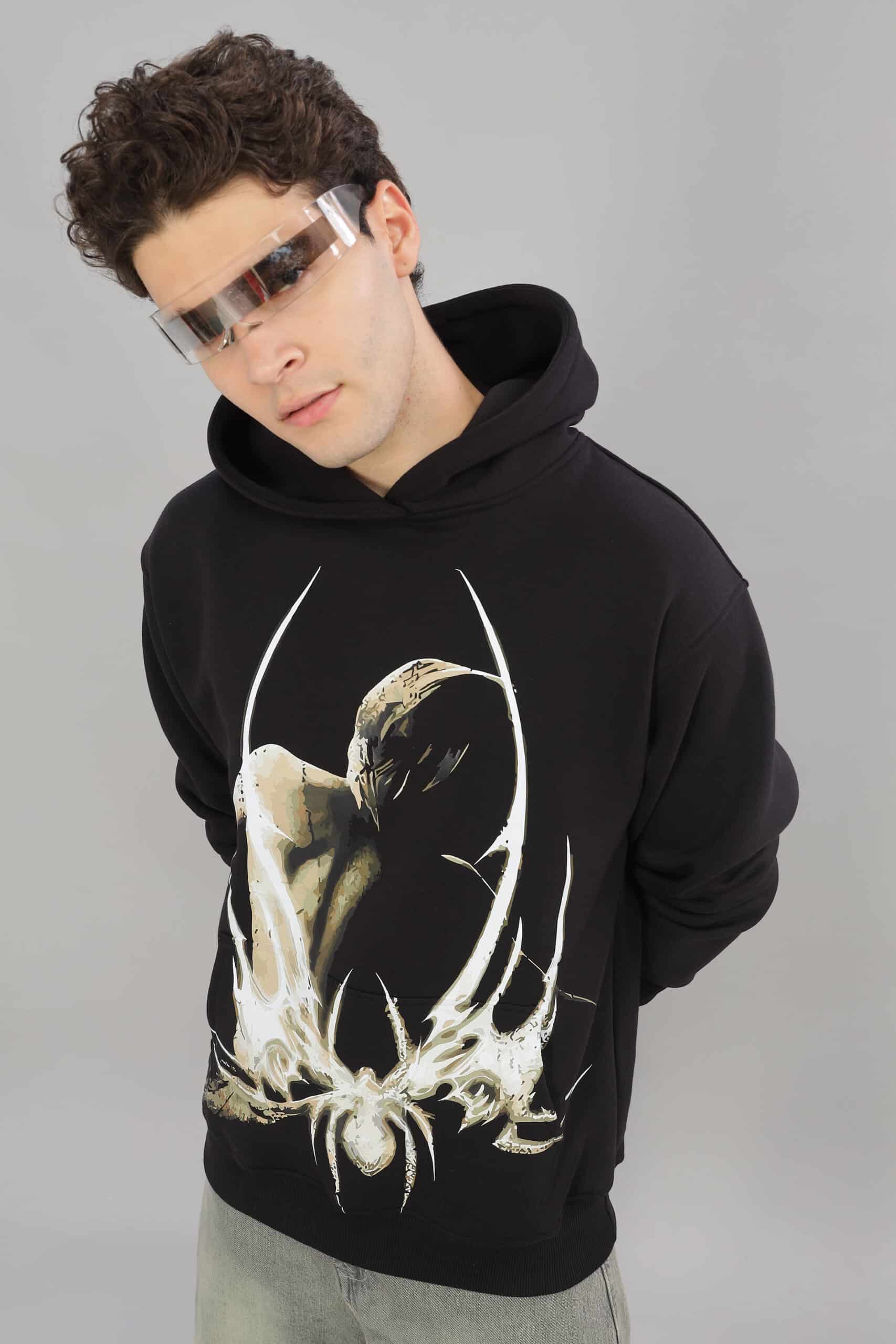 Image of Shadow Web Unisex Oversized Hoodie