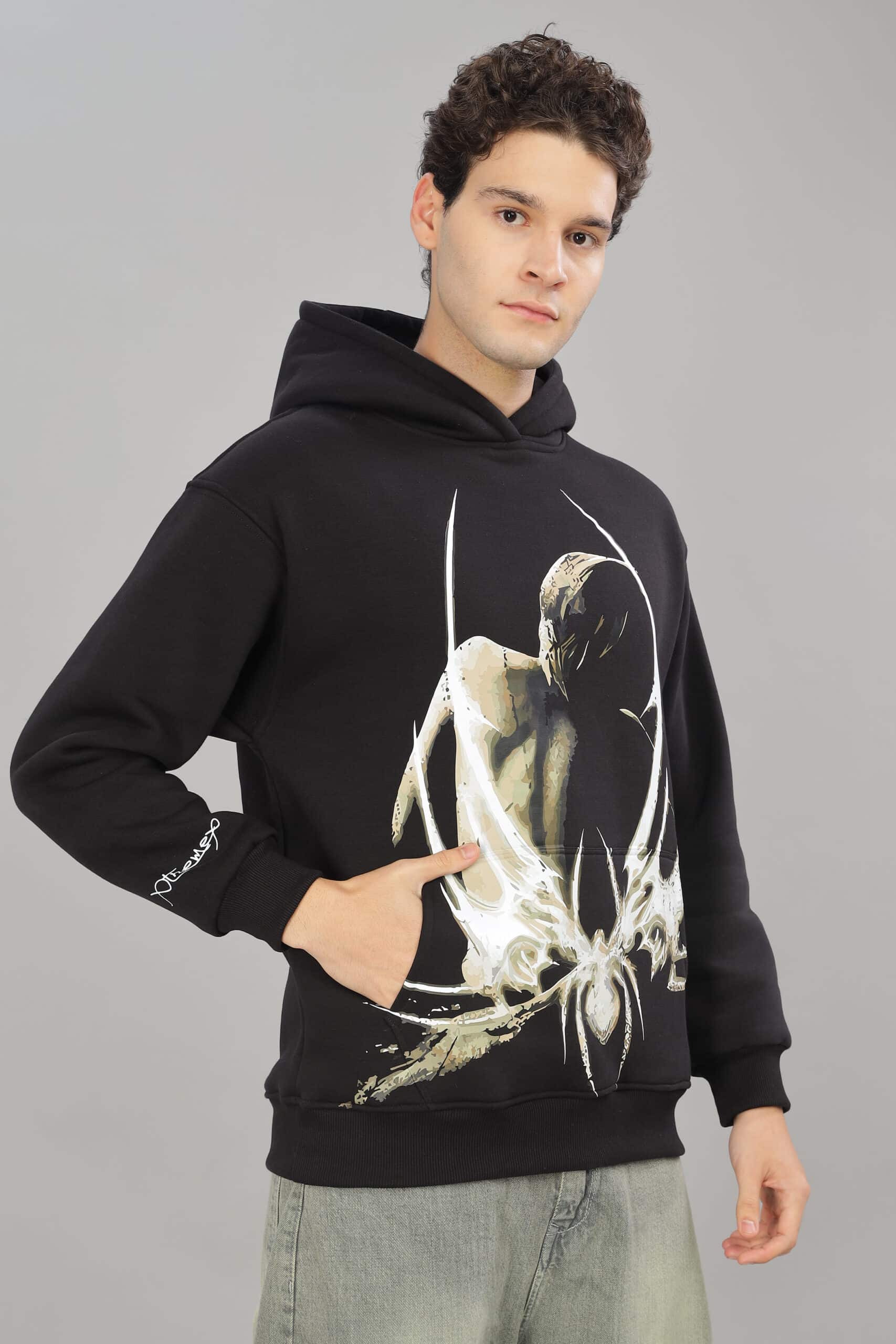 Image of Shadow Web Unisex Oversized Hoodie