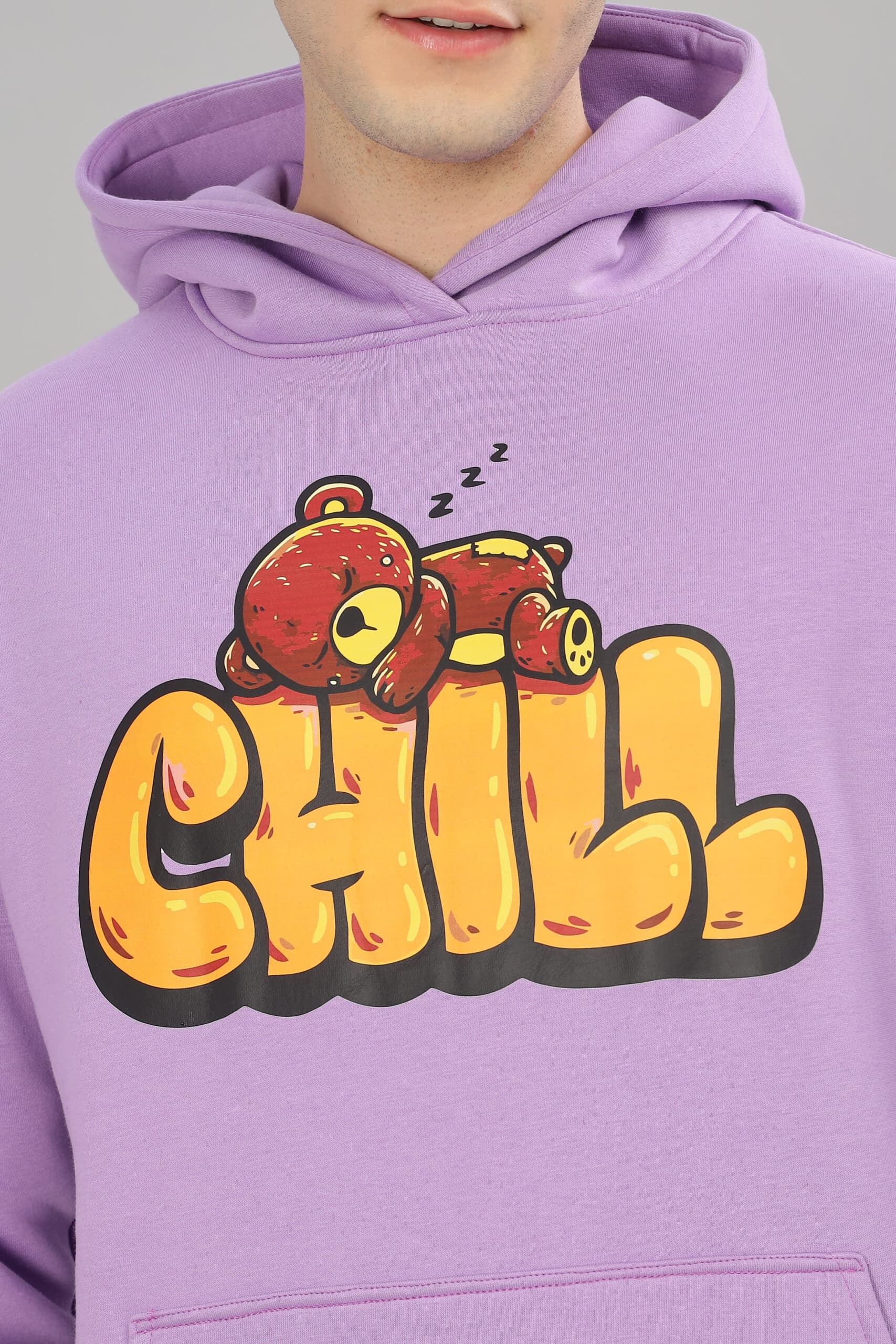 Image of Chill Bear Unisex Oversized Hoodie