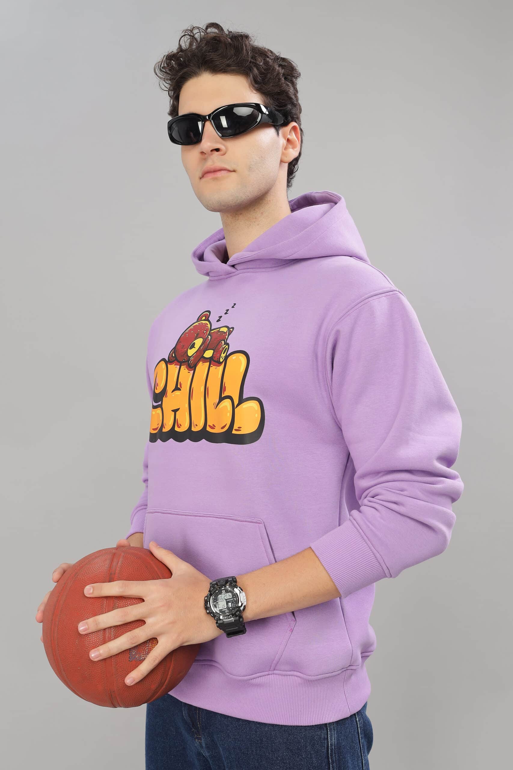 Image of Chill Bear Unisex Oversized Hoodie