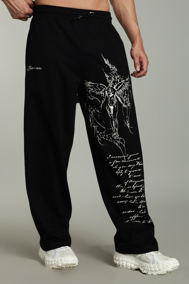 Divine Unisex Joggers - Black