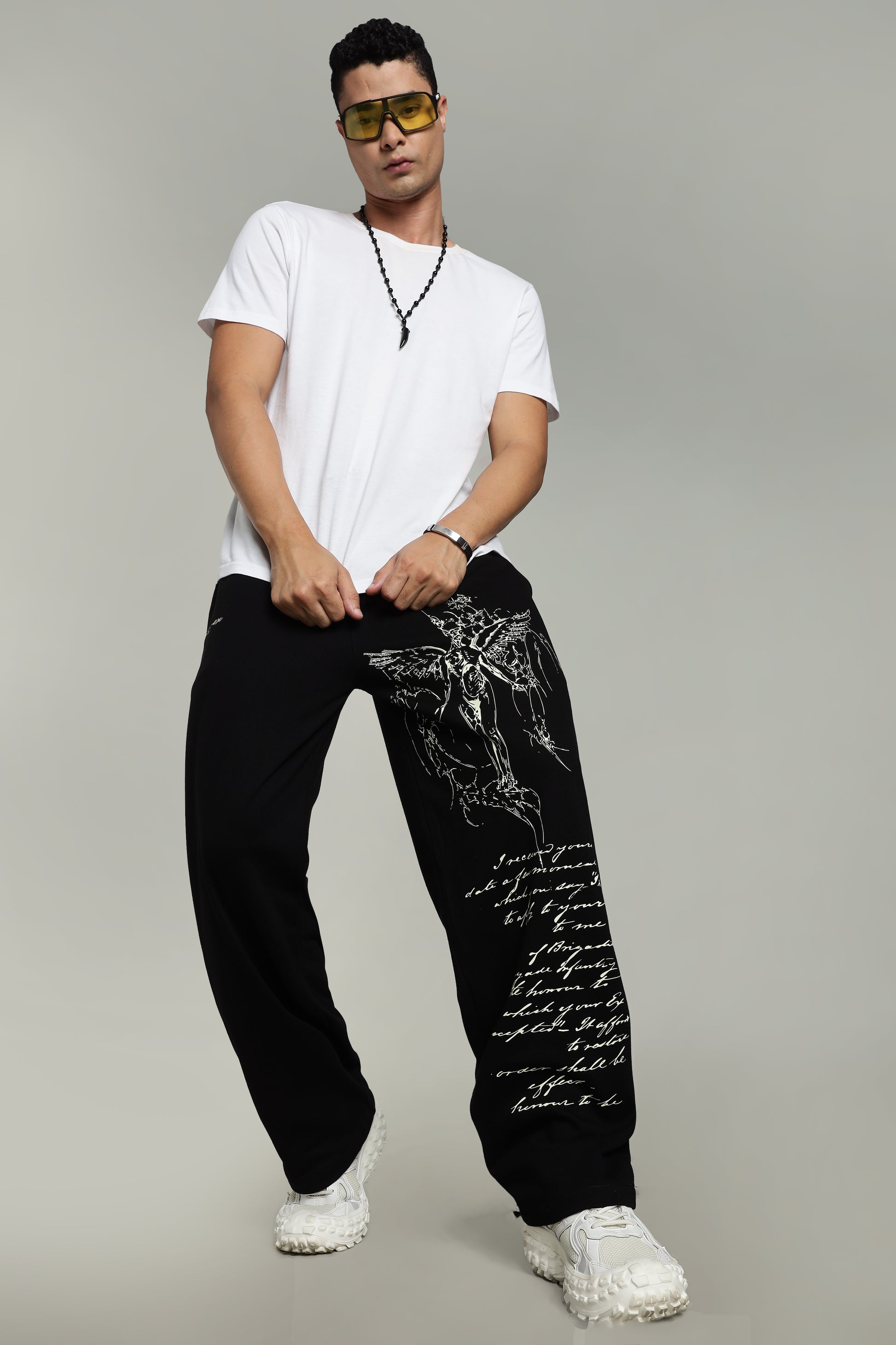 Divine Unisex Joggers - Black