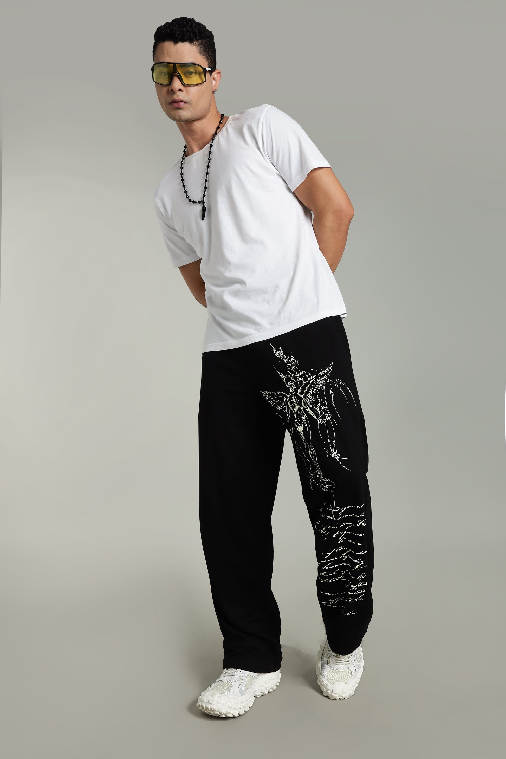 Divine Unisex Joggers - Black