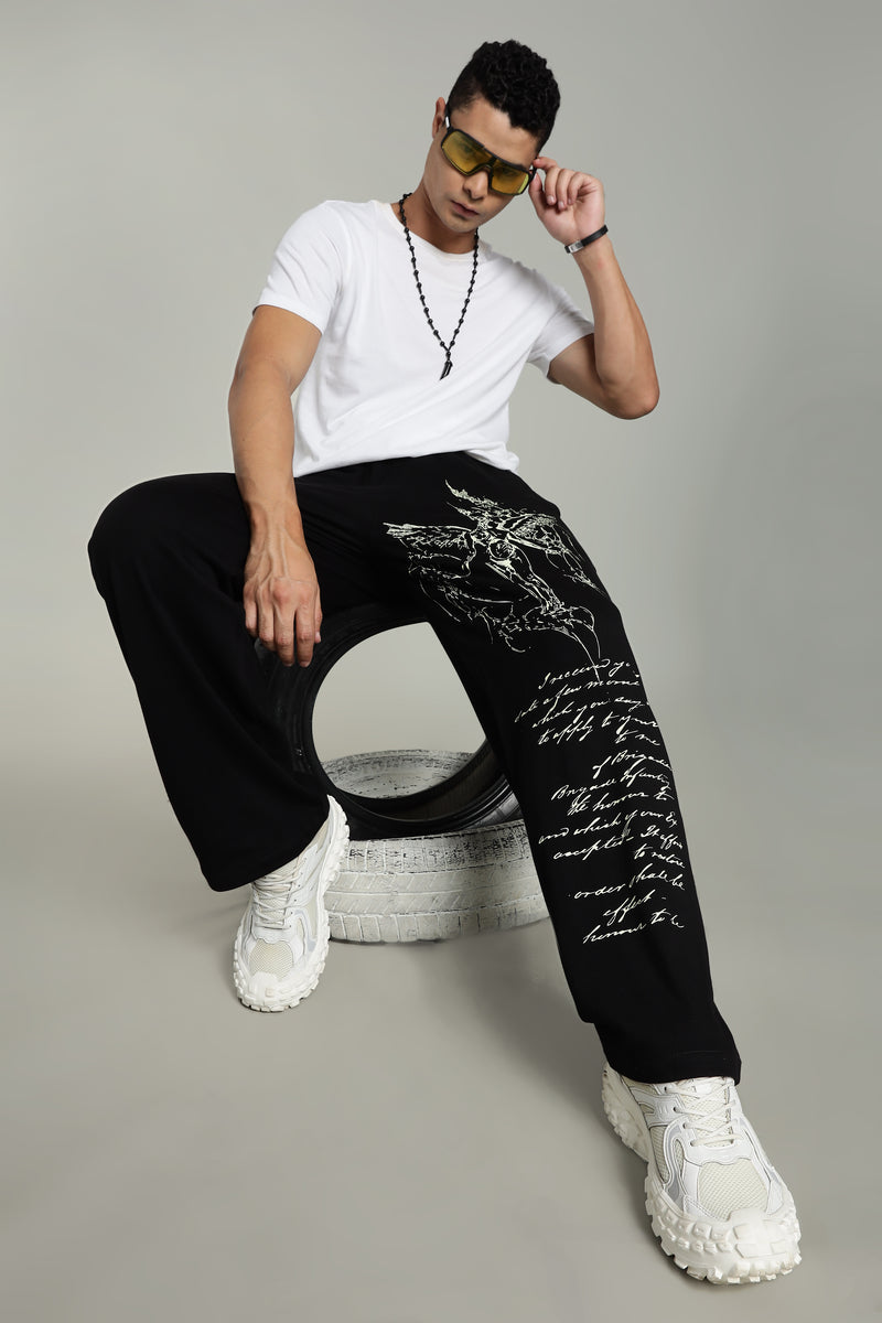 Divine Unisex Joggers - Black
