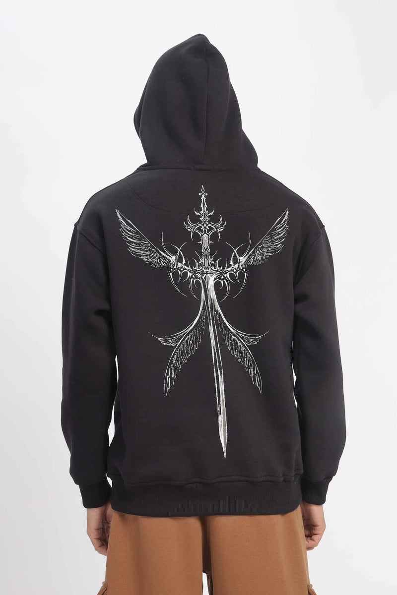 Warrior Unisex Oversized Hoodie