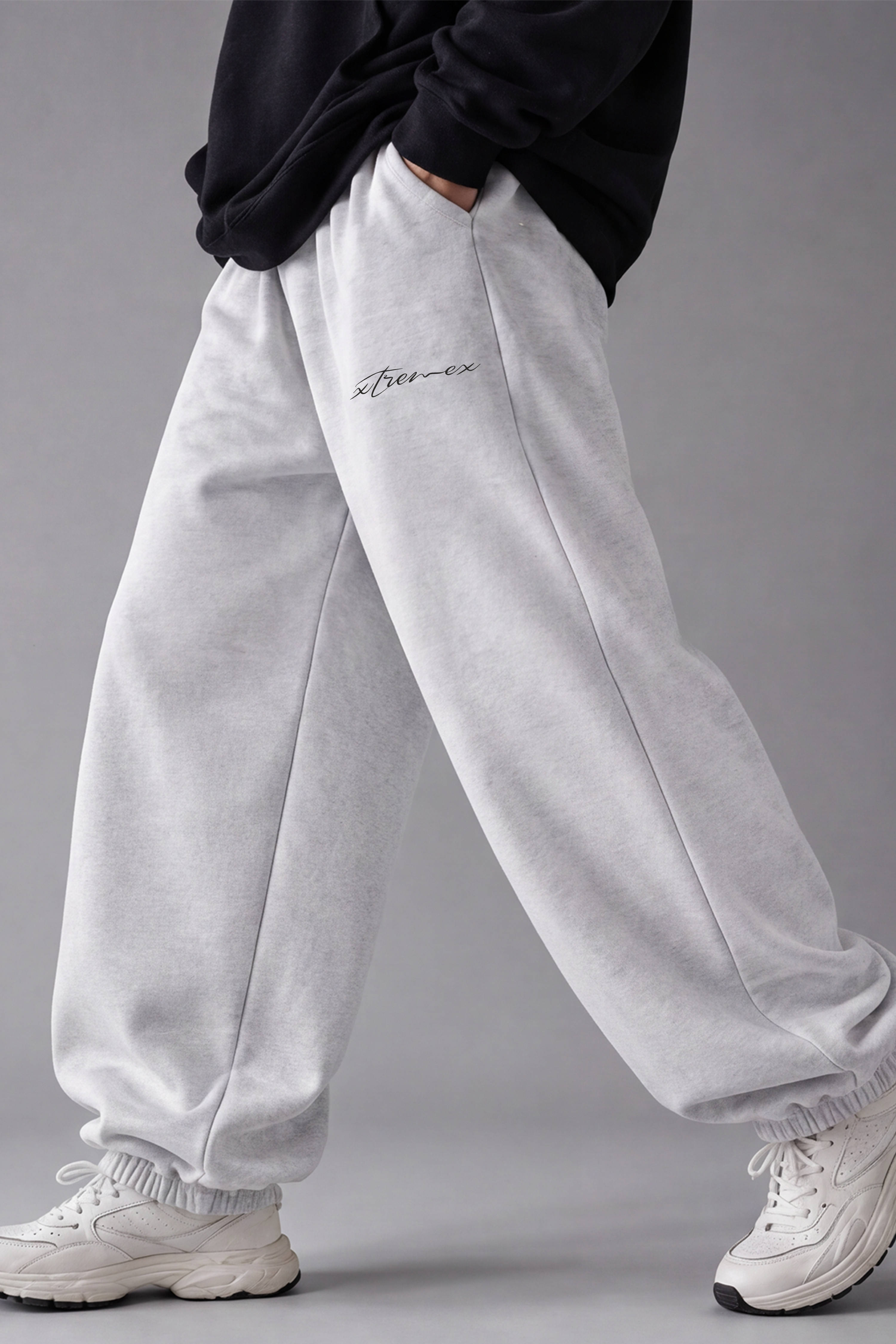 Image of Essential Unisex Joggers - Melange