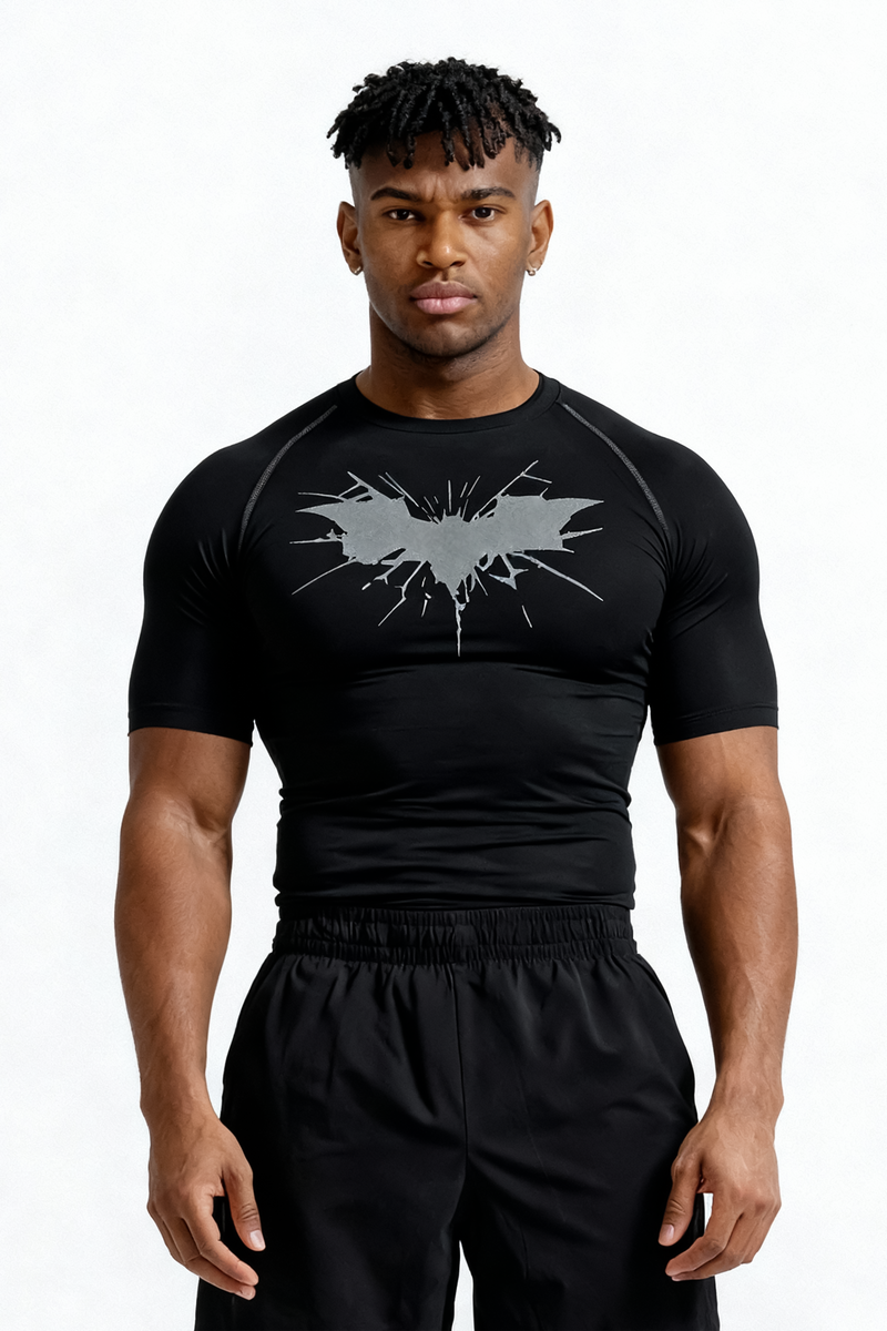 Men's Bat compression tshirt  fitness wear