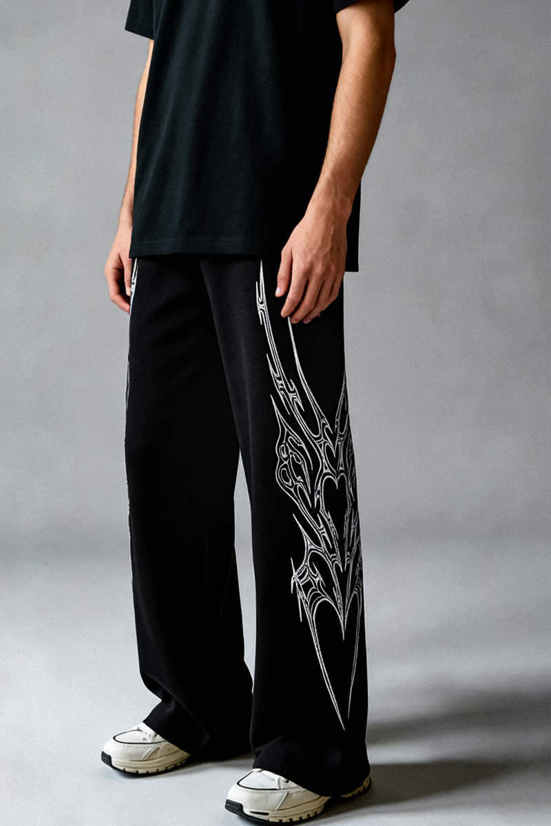 Premium cotton fabric detail of Rage Unisex Joggers