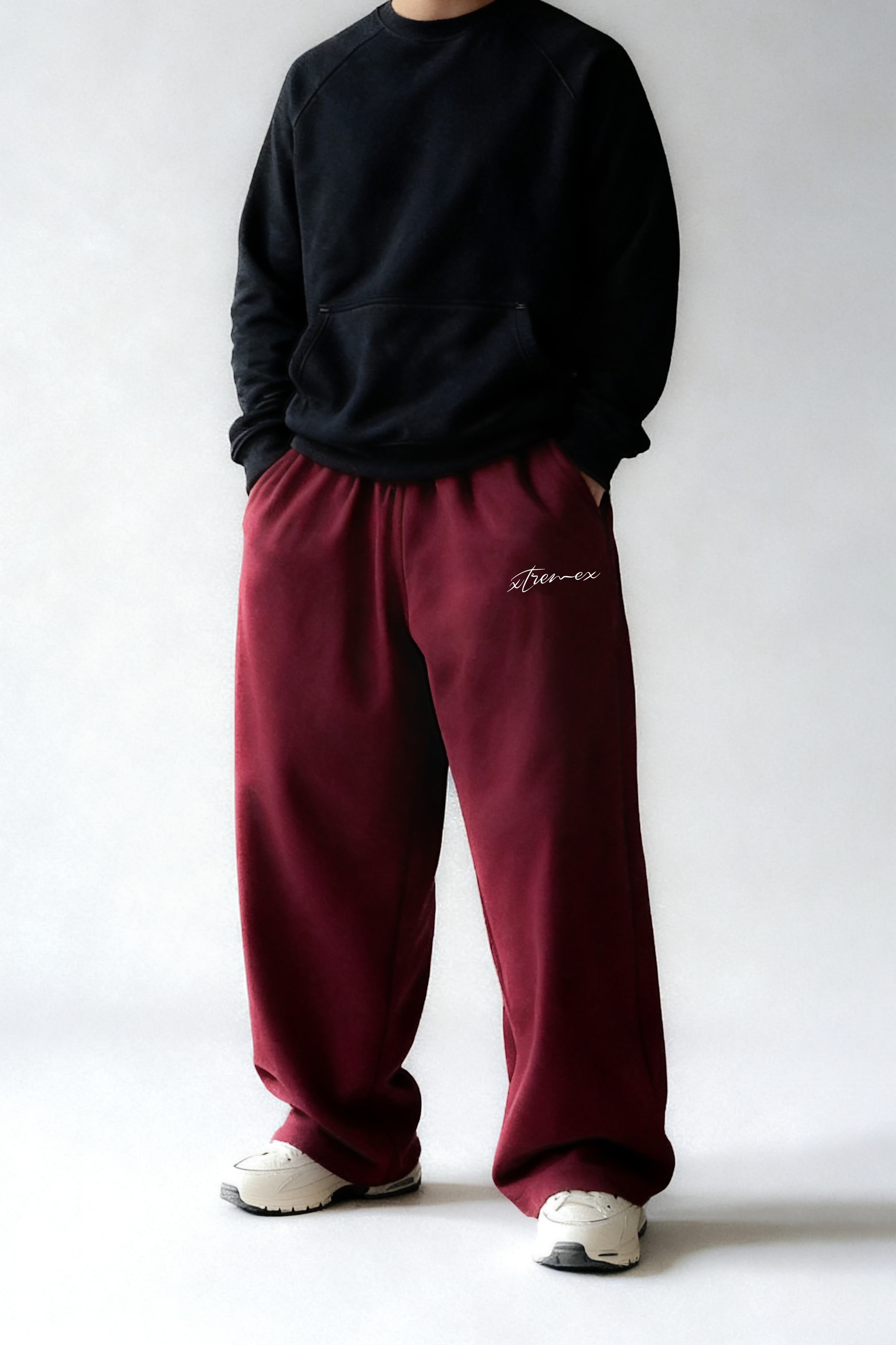 Image of Everyday Unisex Joggers - Maroon
