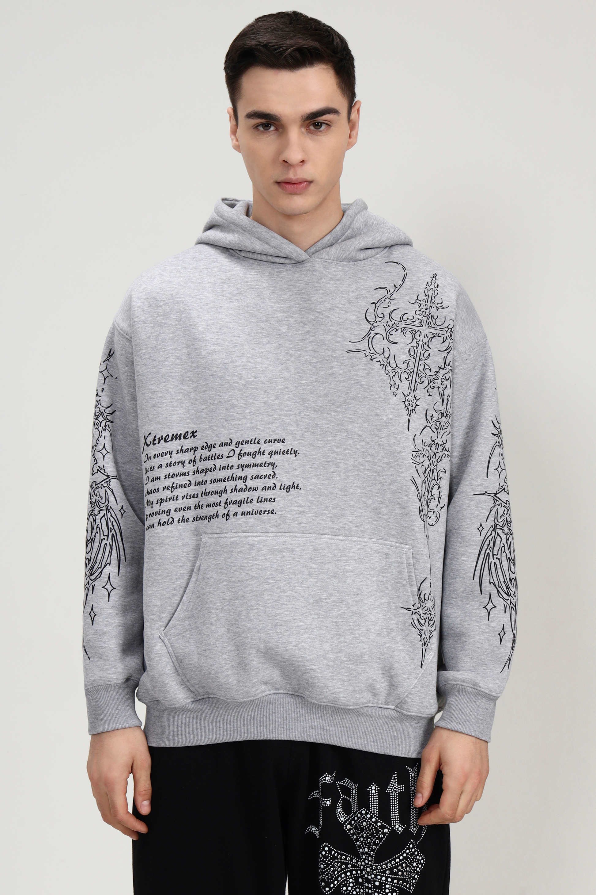 Ash Curse Unisex Oversized Hoodie