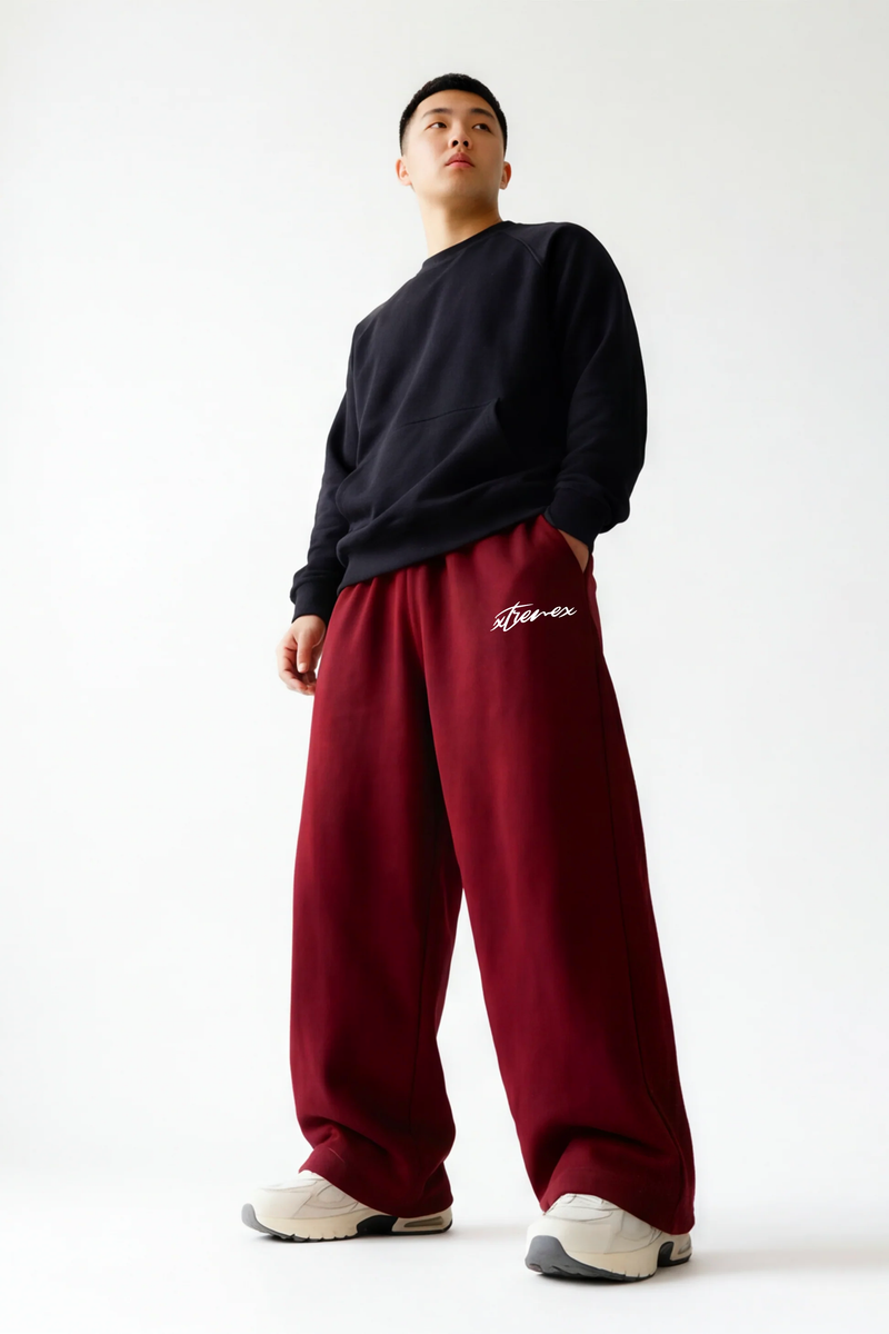 Everyday Unisex Joggers - Maroon