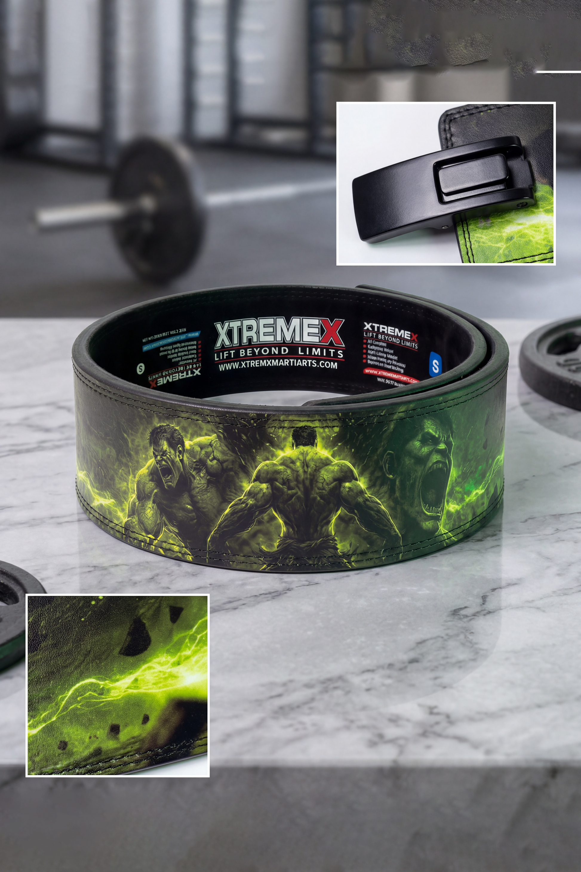 Gamma Rage 13mm Powerlifting Lever Belt