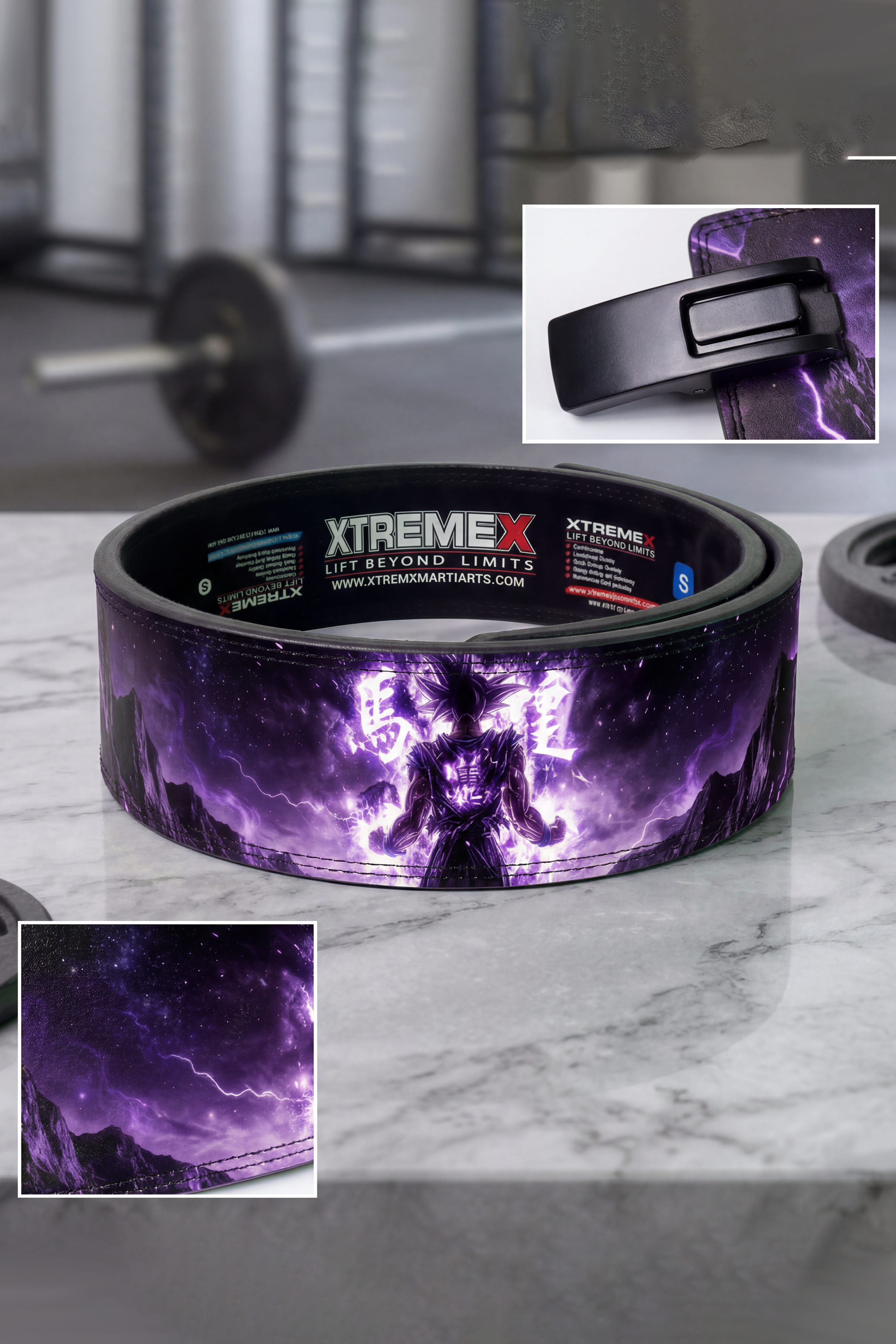 Image of Void Lightning 13mm Powerlifting Lever Belt