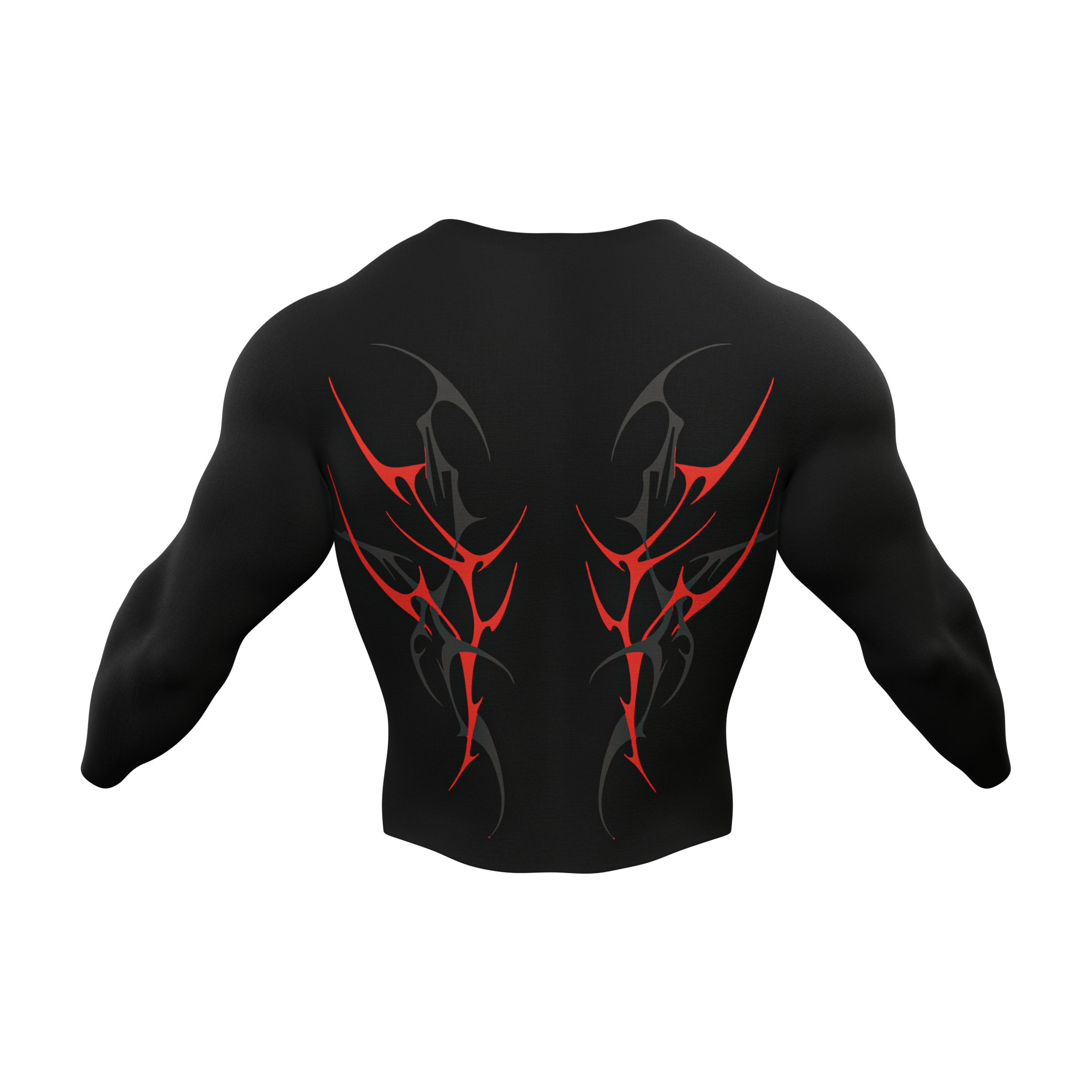 Image of Hellfire Compression Tshirt Full Sleeve