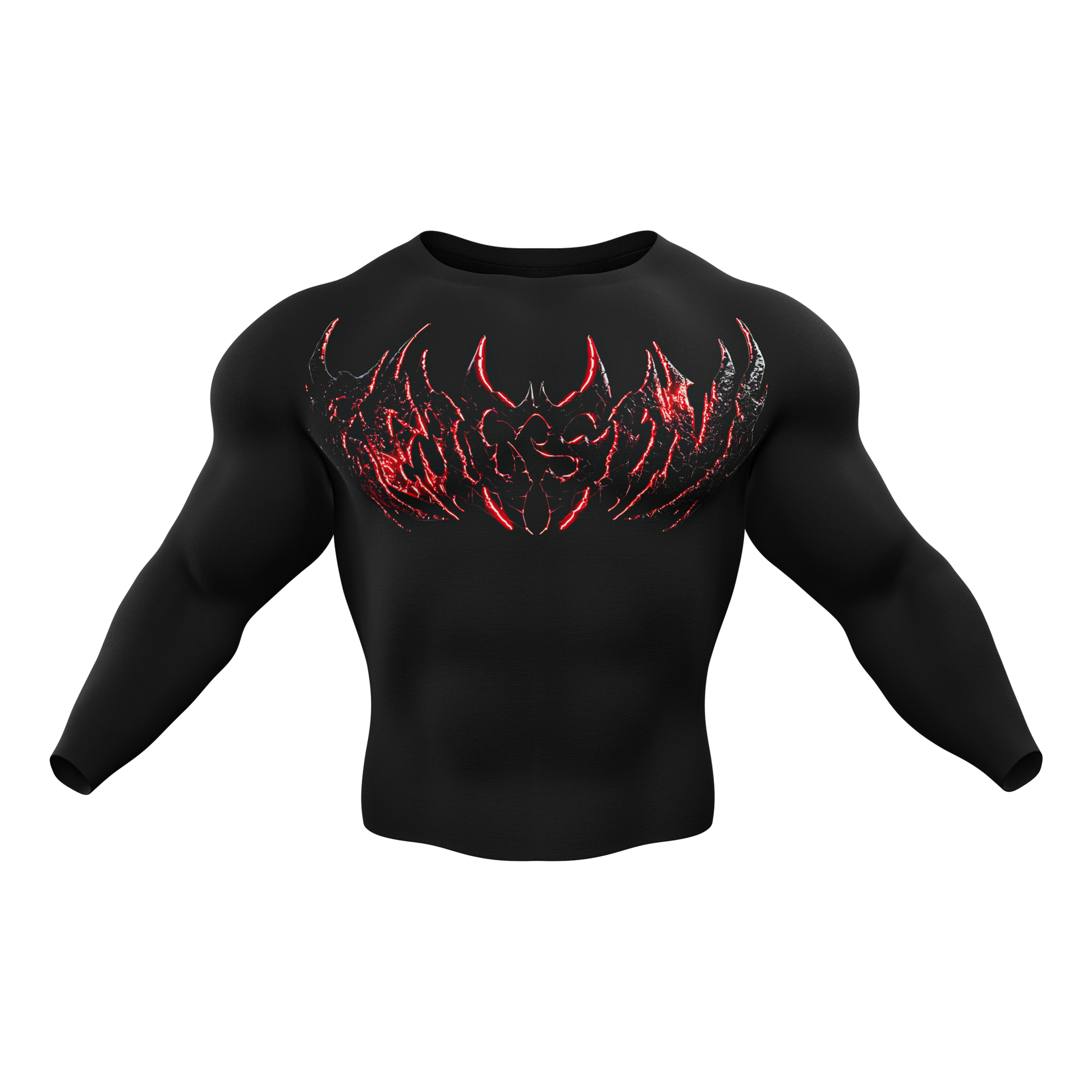 Hellfire Compression Tshirt Full Sleeve