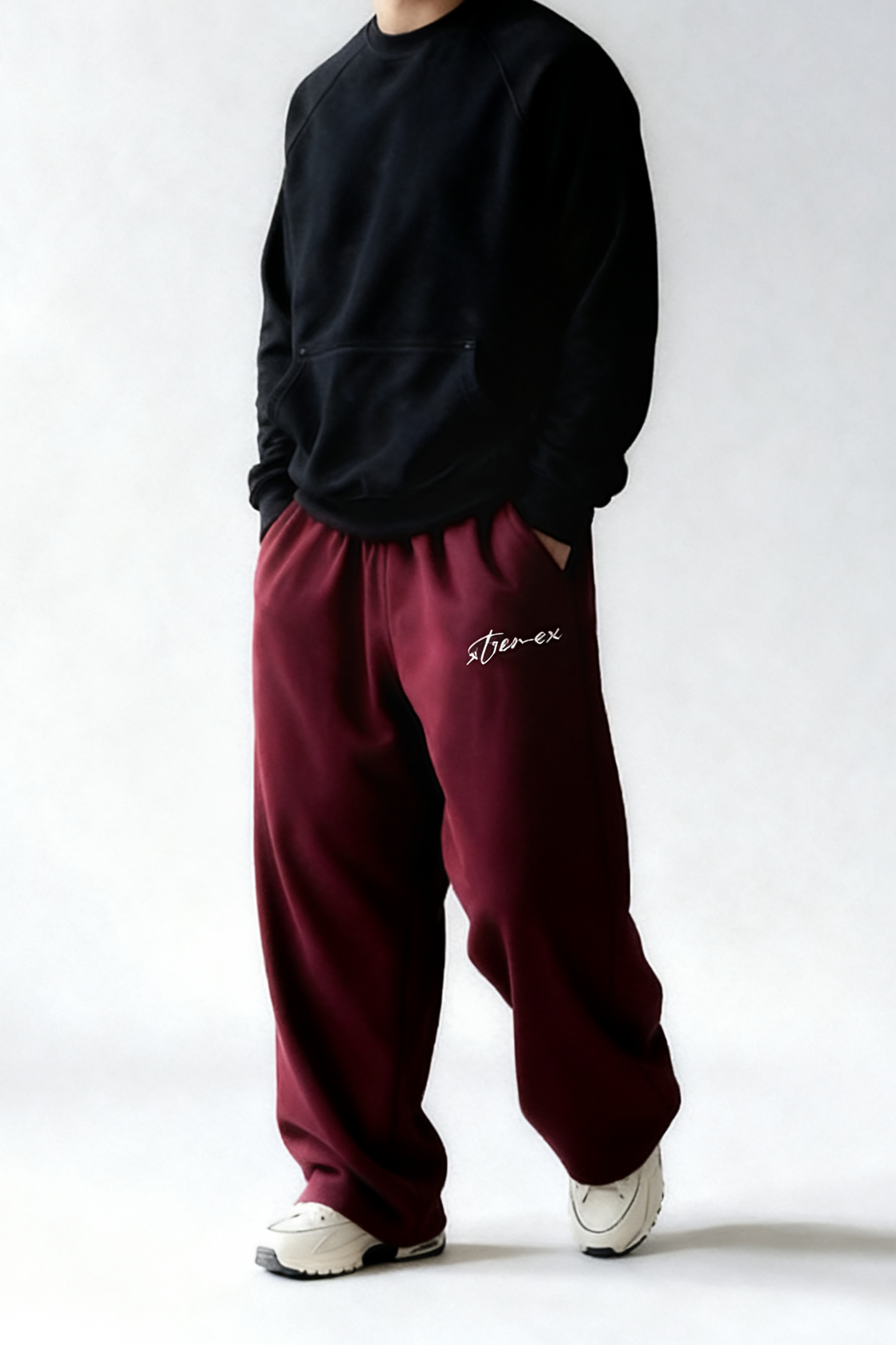 Everyday Unisex Joggers - Maroon