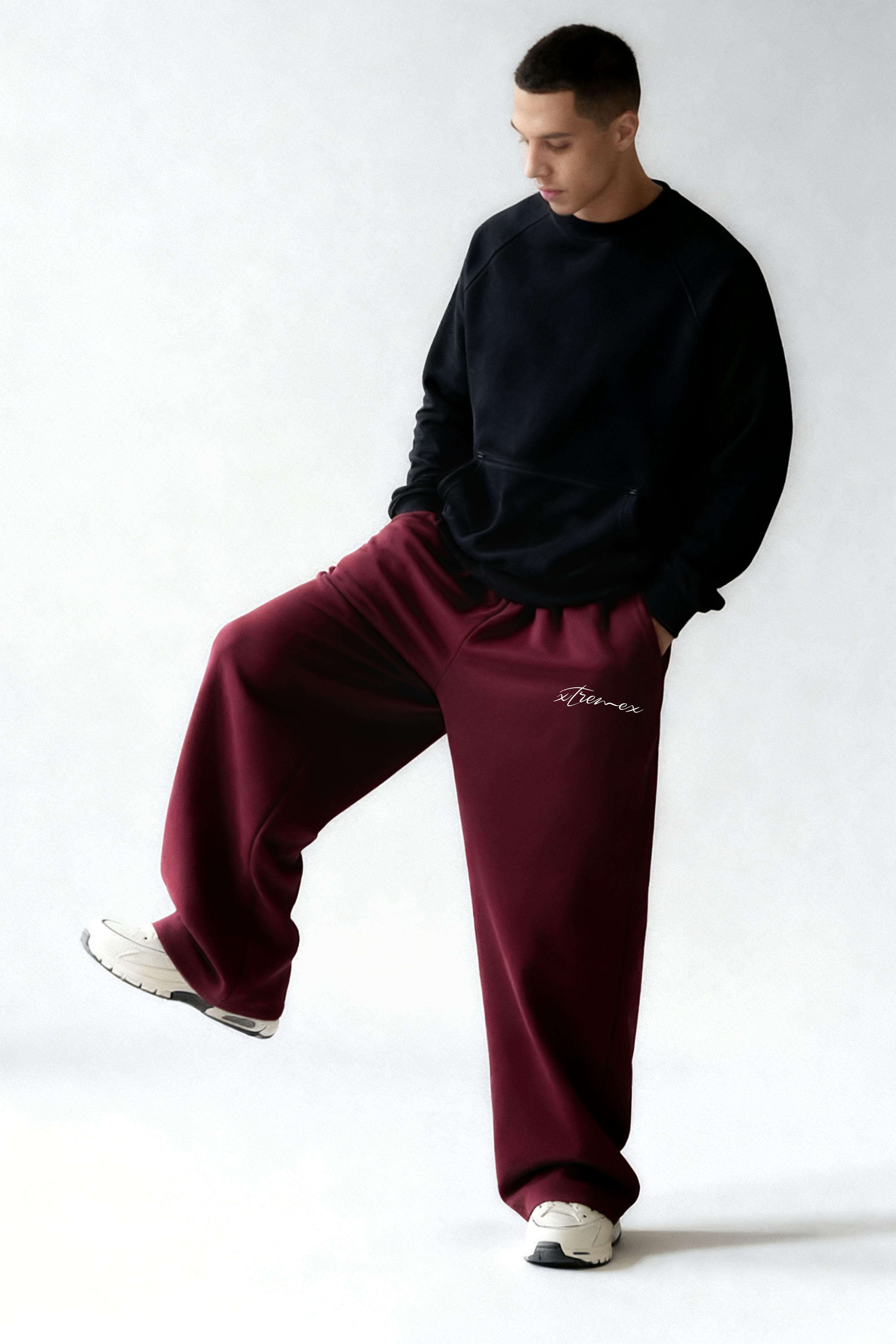 Image of Everyday Unisex Joggers - Maroon