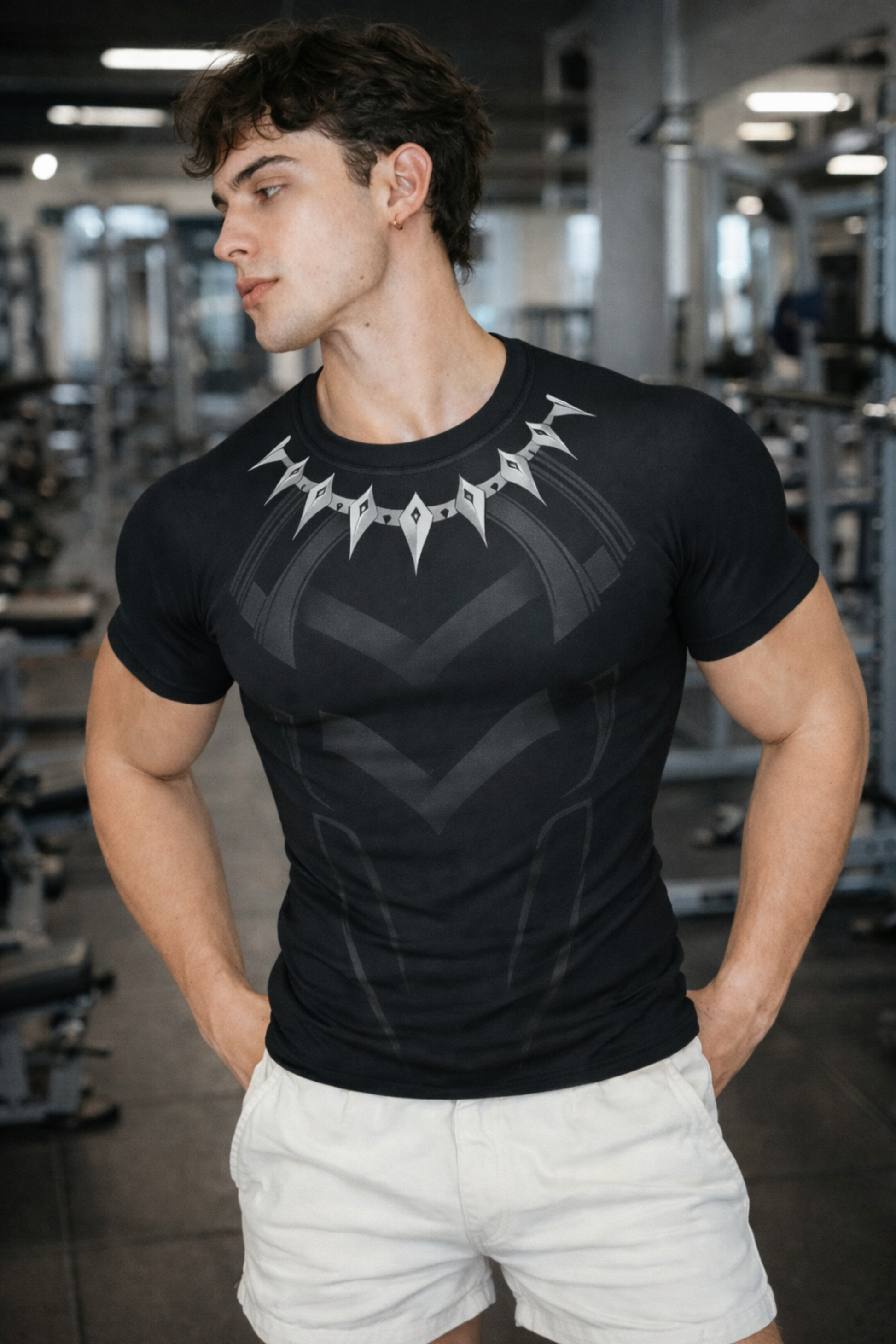 Black Claw Compression Tshirt Half Sleeve