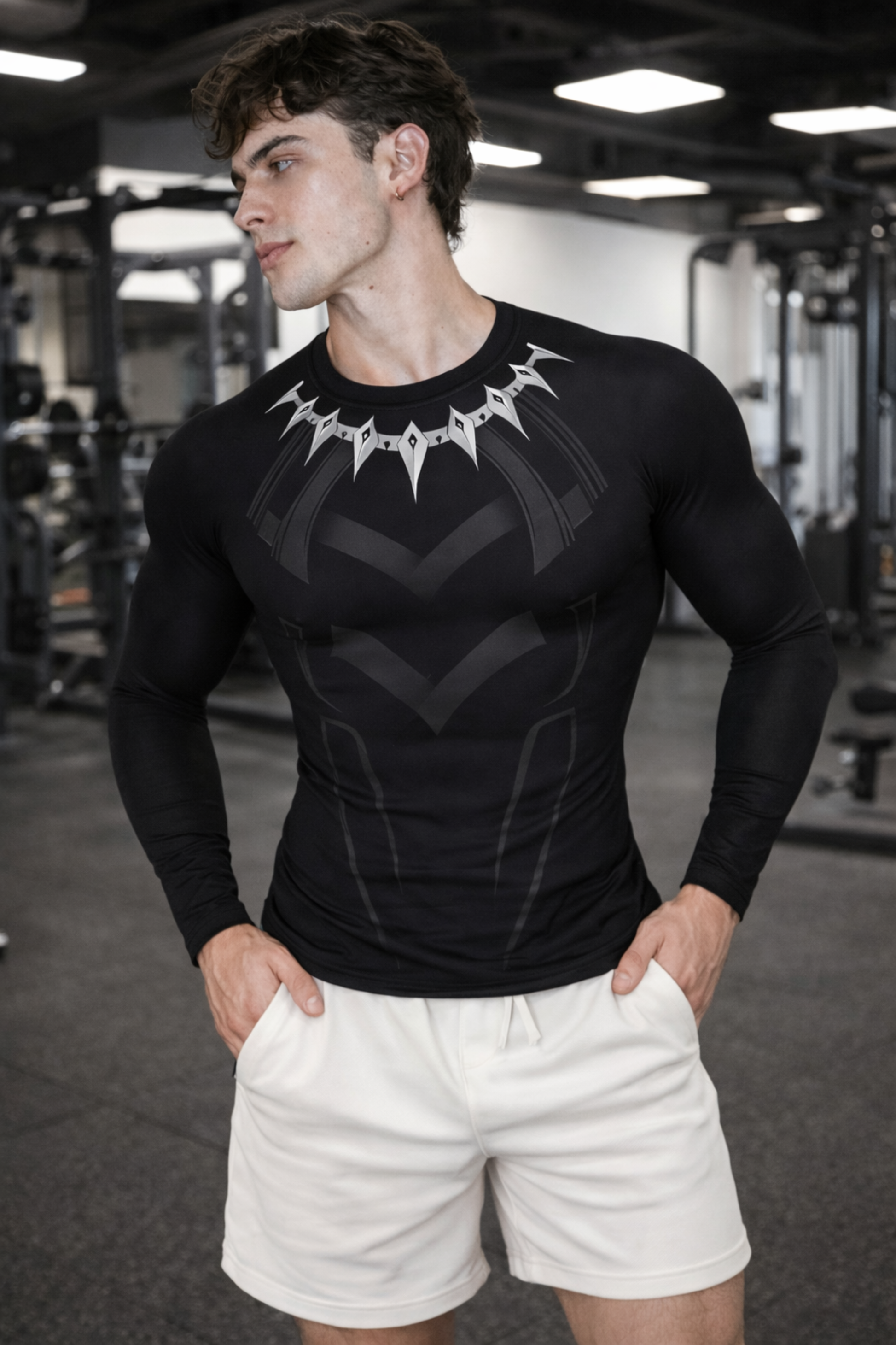Black Claw Compression Tshirt Full Sleeve