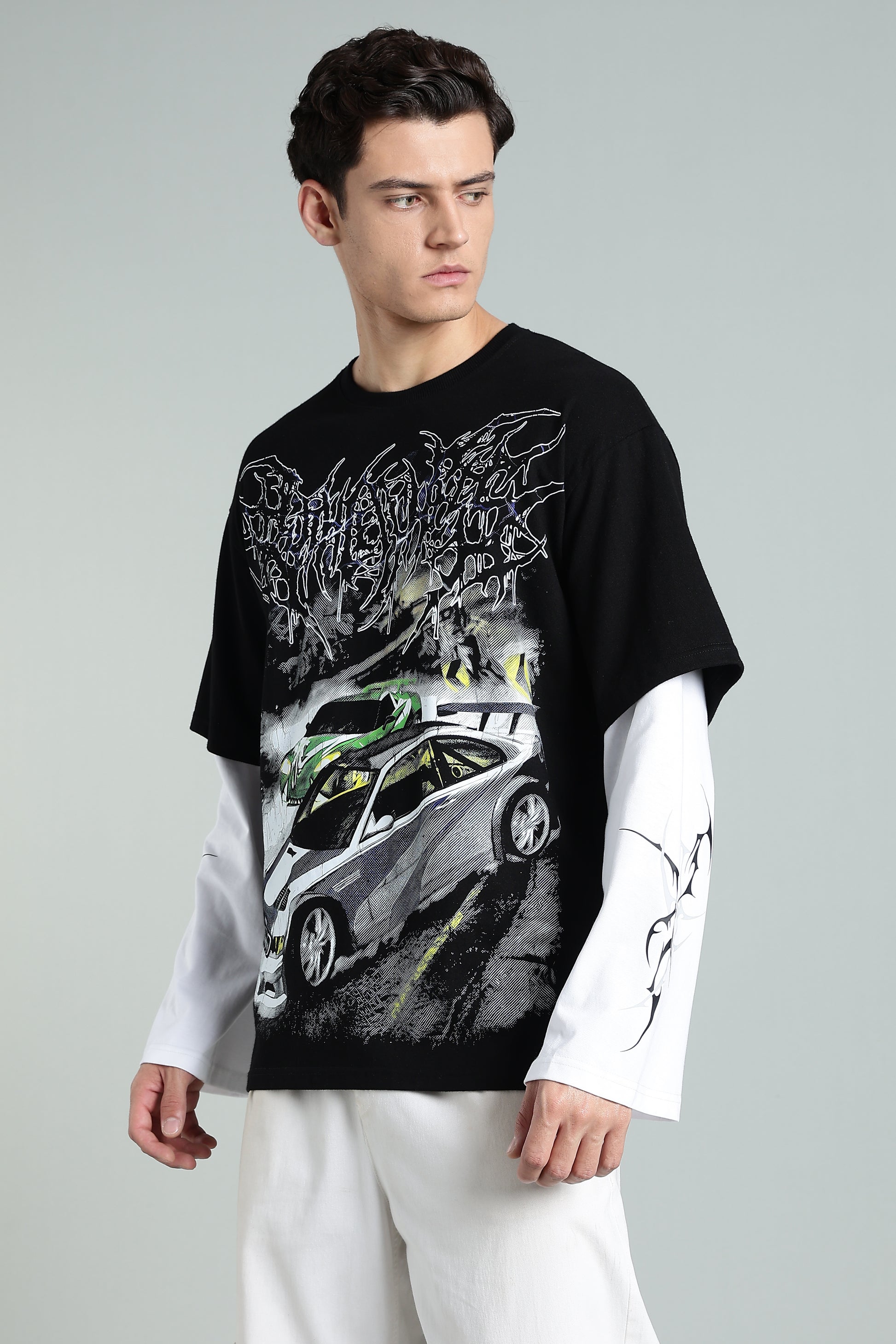 Street Drift Unisex Oversized Full Sleeve Tshirt