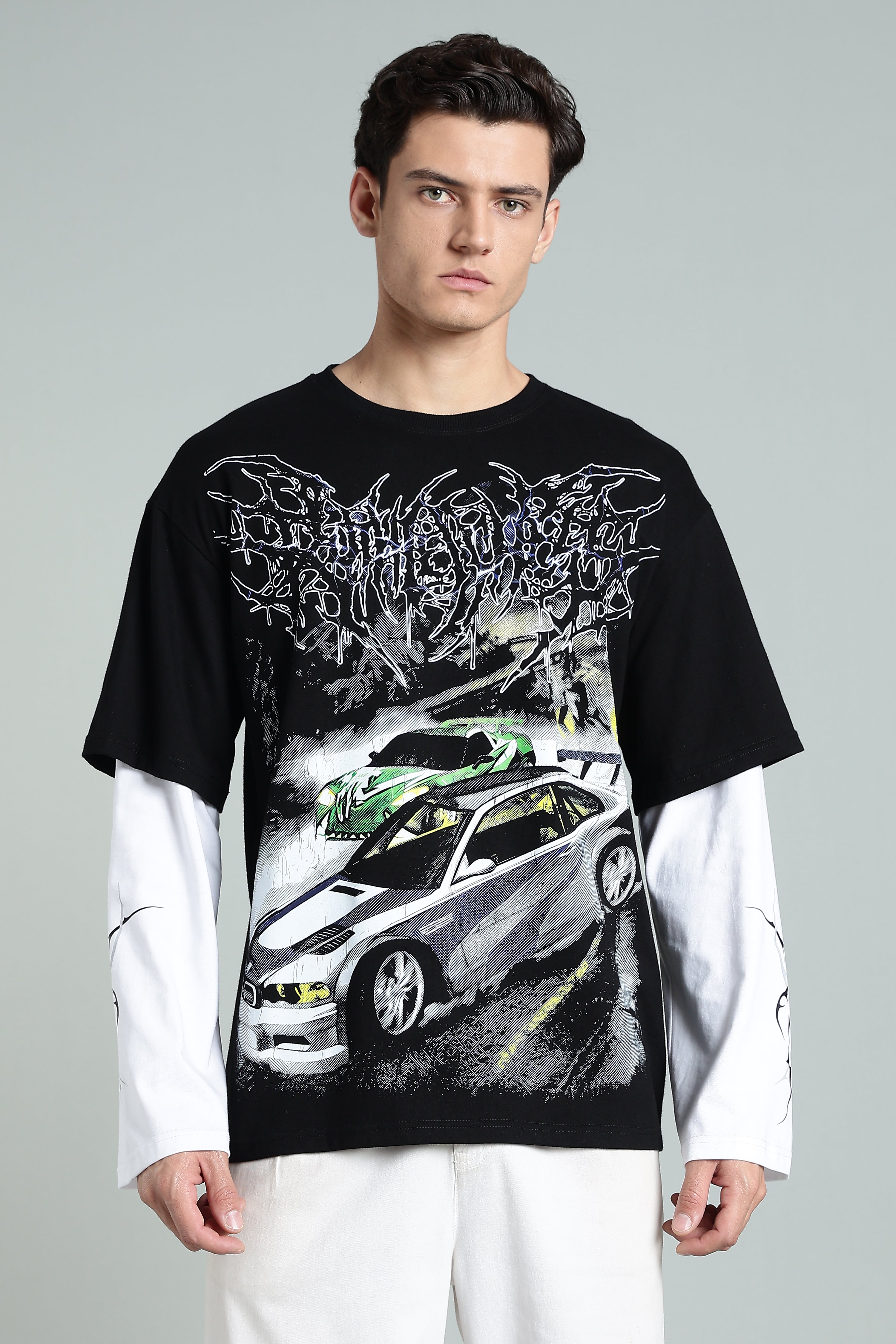 Image of Street Drift Unisex Oversized Full Sleeve Tshirt