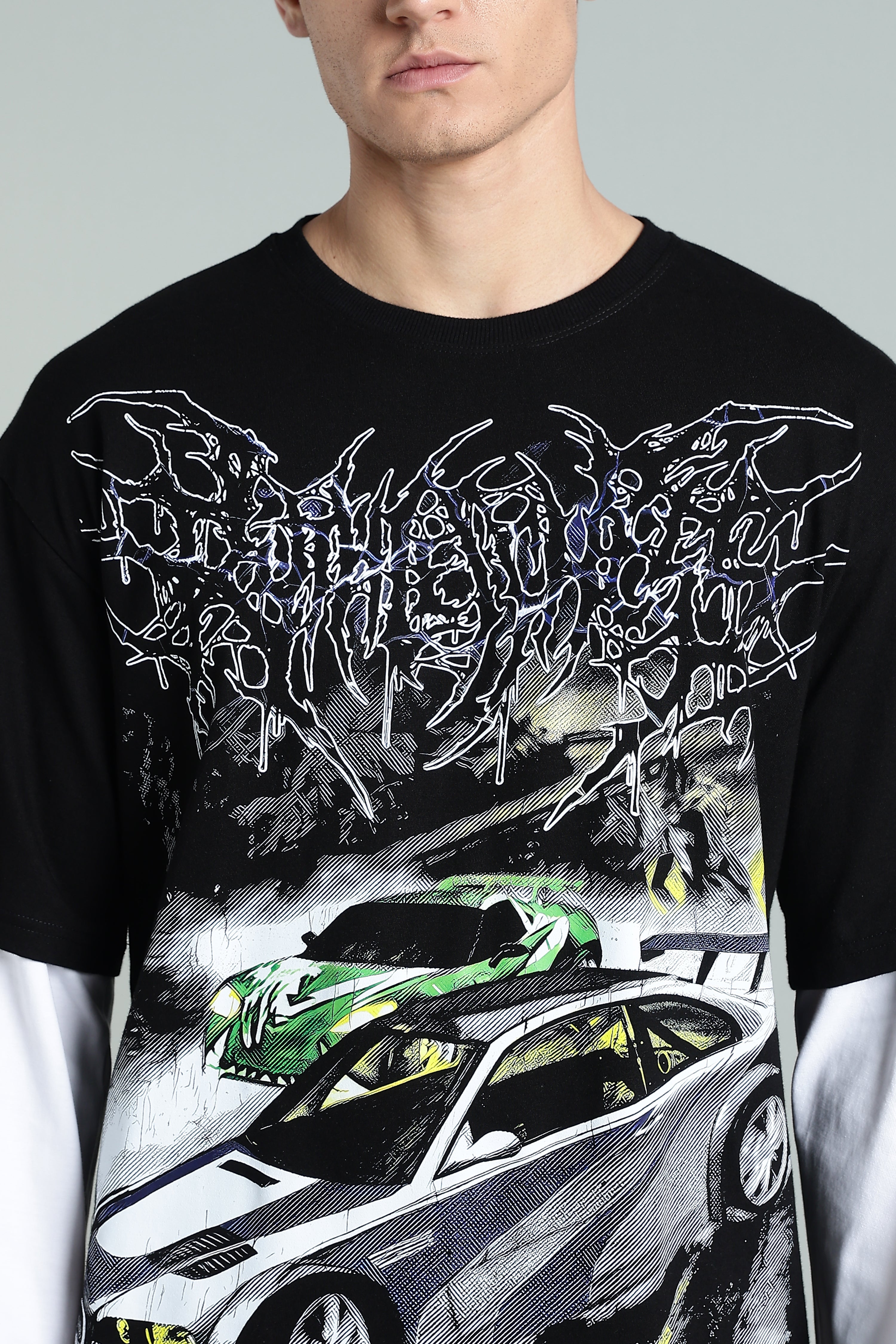 Street Drift Unisex Oversized Full Sleeve Tshirt