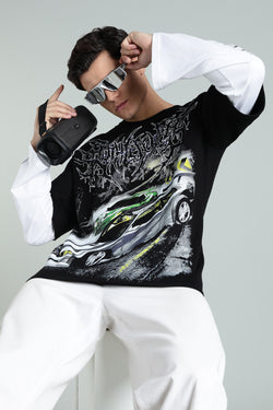 Image of Street Drift Unisex Oversized Full Sleeve Tshirt