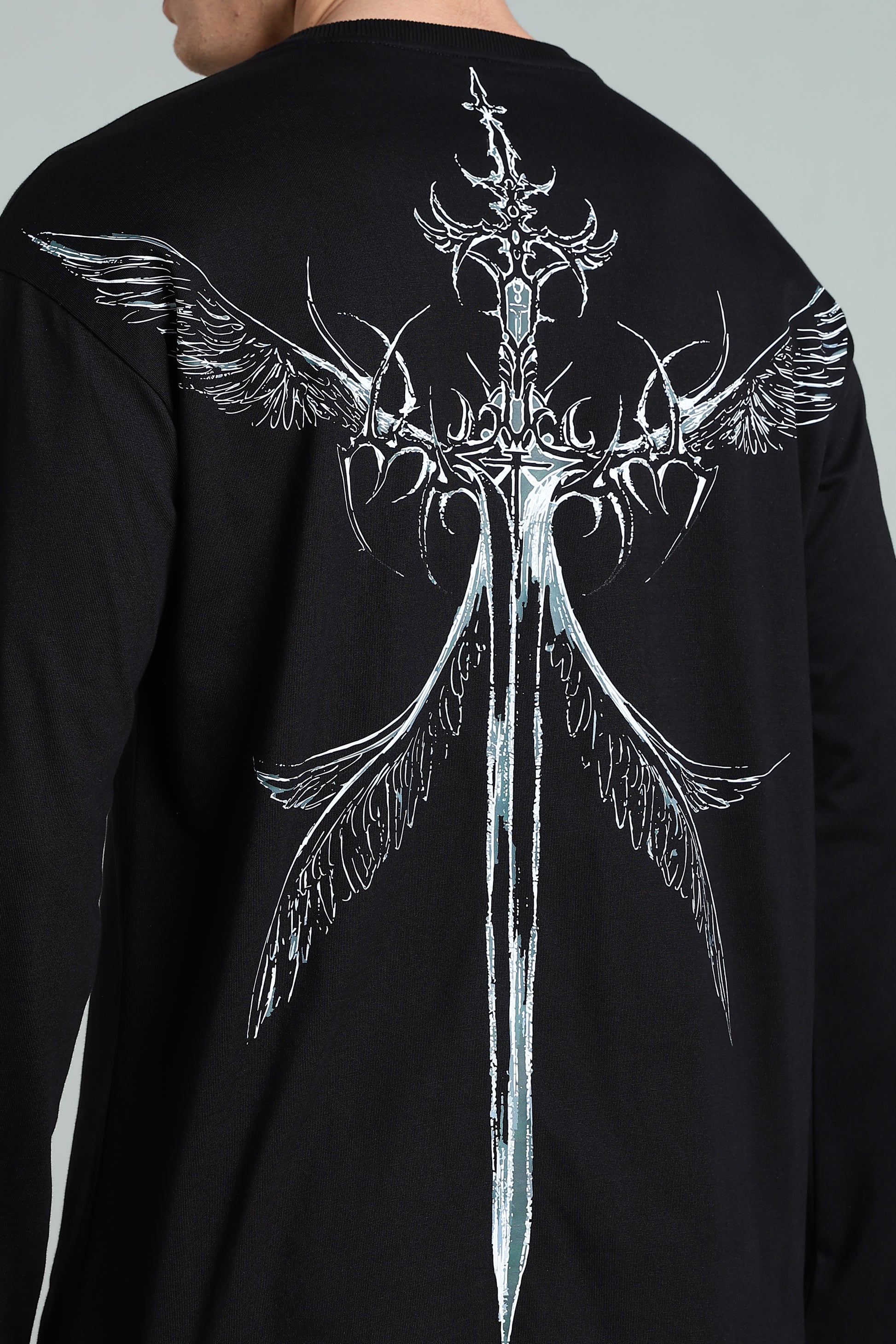 Warrior Unisex Oversized Full Sleeve Tshirt