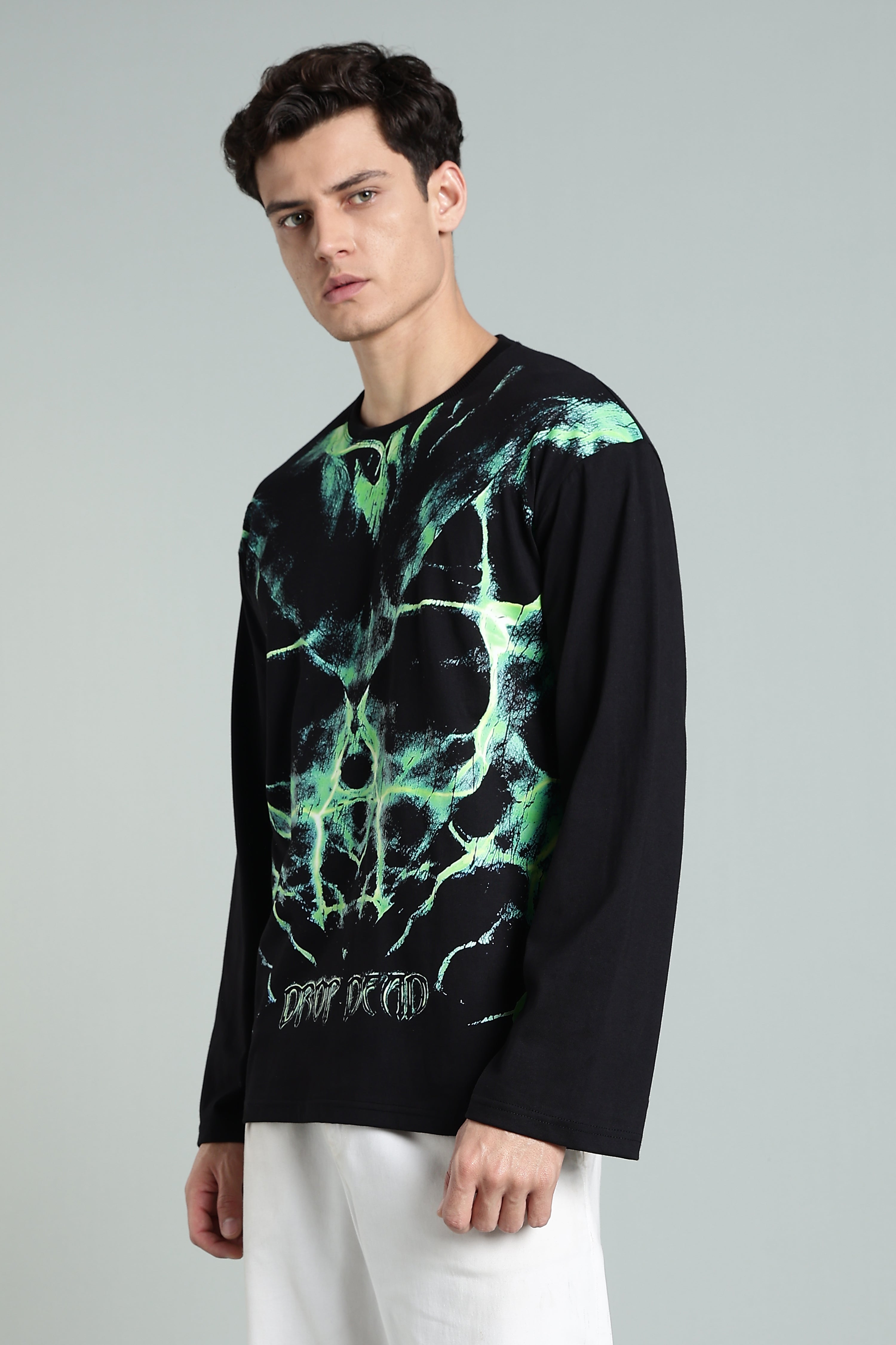 Image of Neon Rage Unisex Oversized Full Sleeve Tshirt