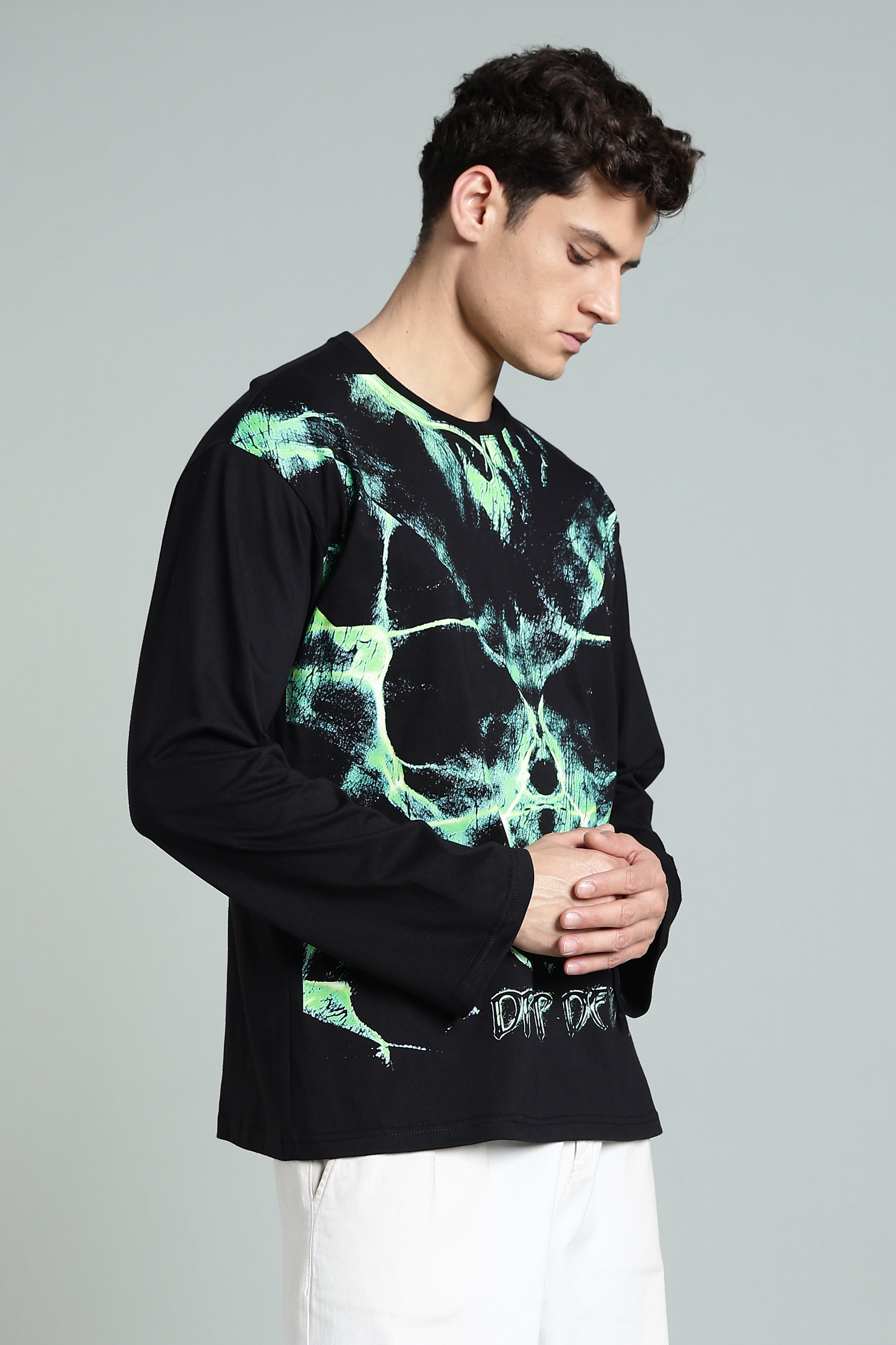 Image of Neon Rage Unisex Oversized Full Sleeve Tshirt